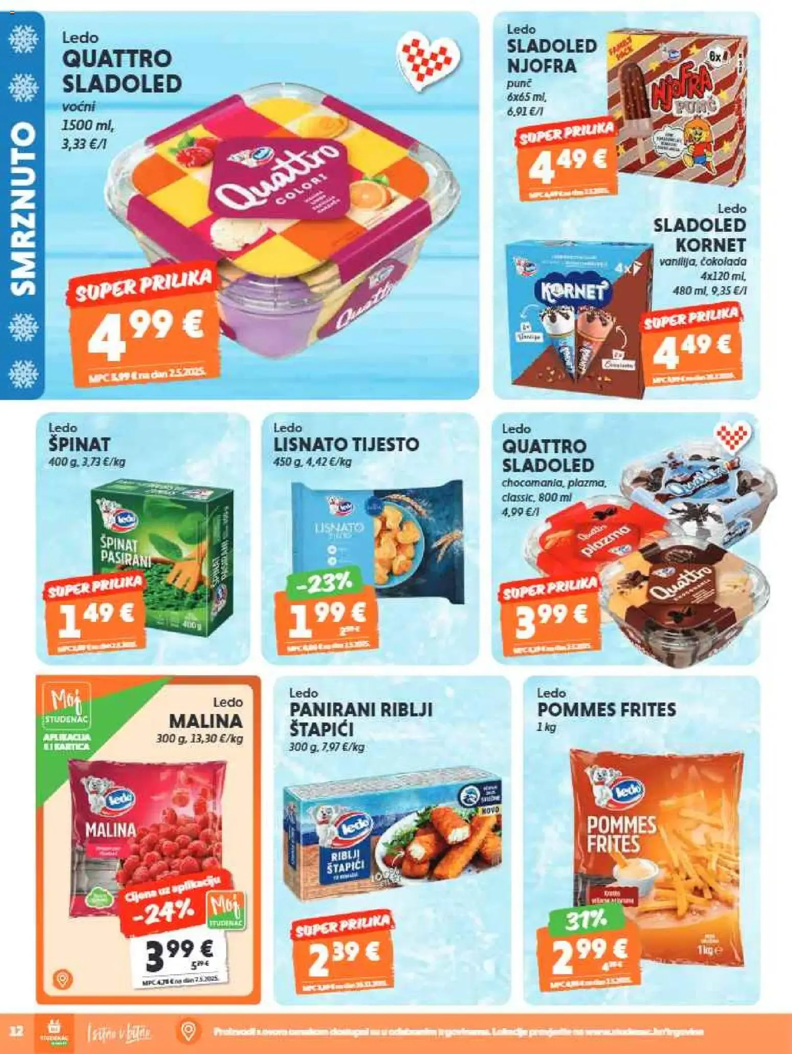 Katalog Katalog Studenac novi od 01.07.2026 na listanje > letak digitalni od 1. srpnja do 14. srpnja 2026. - Pregled Stranica 12