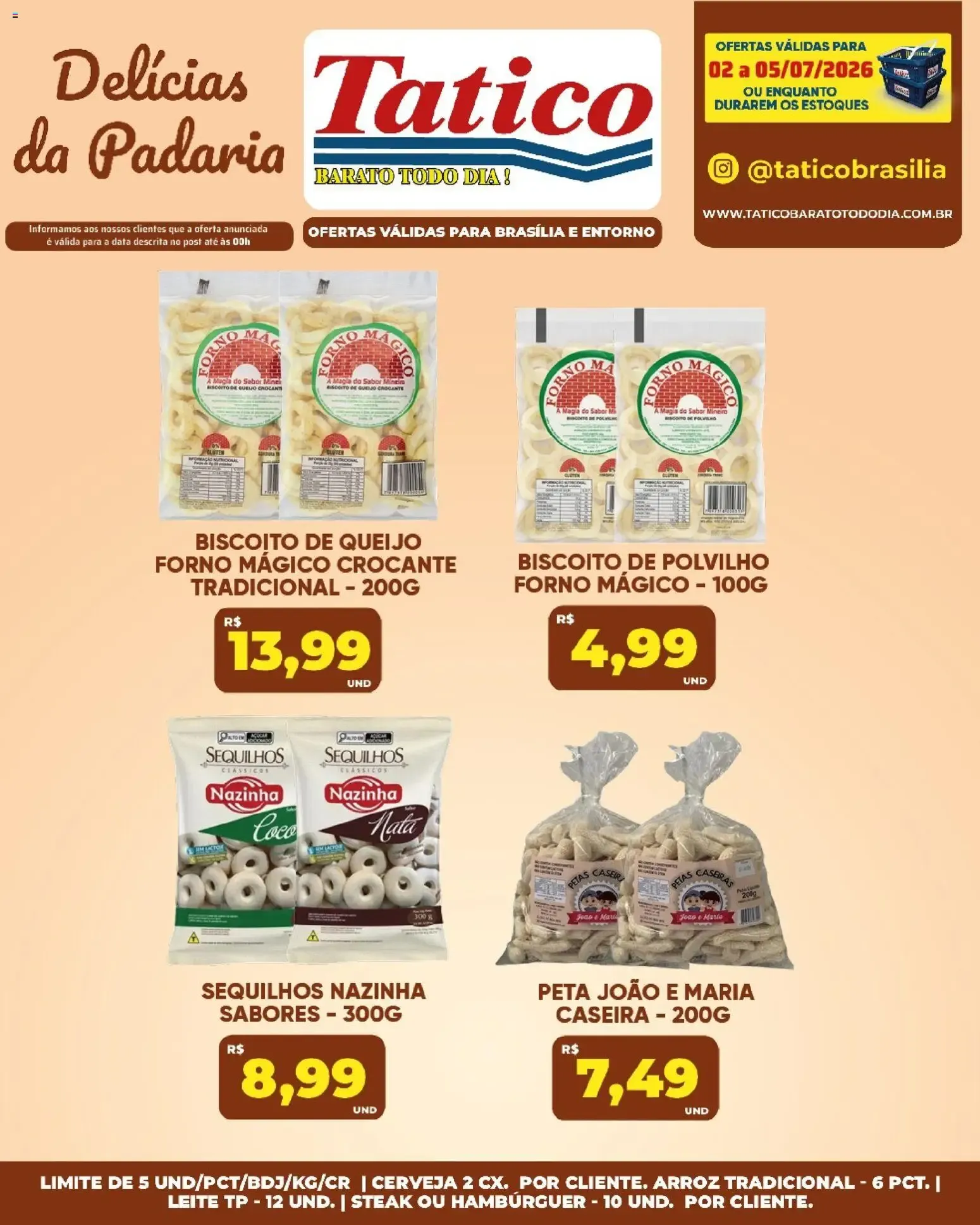 Encarte de Tatico ofertas do Dia de 06/07/2026 | Promoções Online 6 de julho até 6 de julho 2026 - Pagina 54