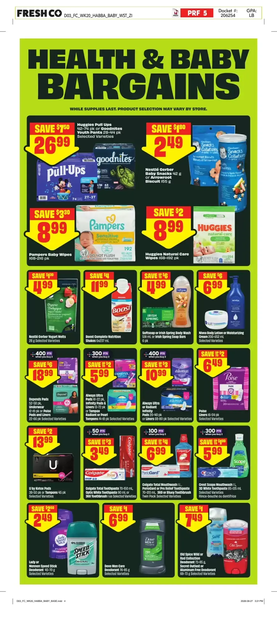 Fresh Co Back to Routine Deals from September 10 to September 16 2026 - flyer page 6