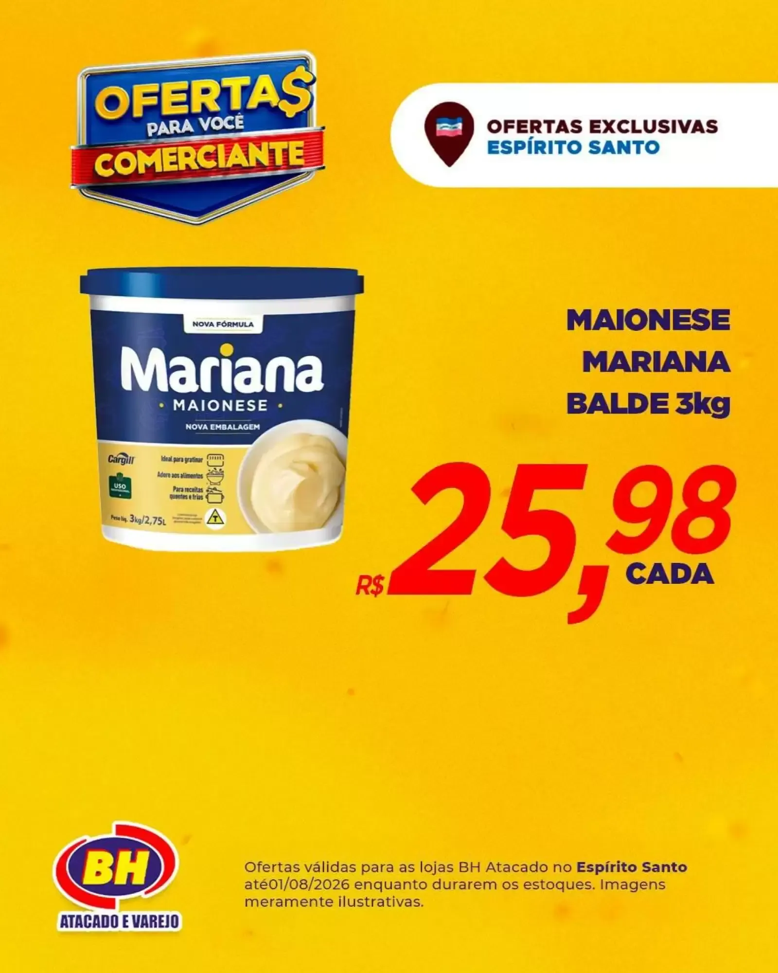 Encarte de Ofertas BH Atacado e Varejo Espírito Santo para Comerciantes 27 de julho até 1 de agosto 2026 - Pagina 4