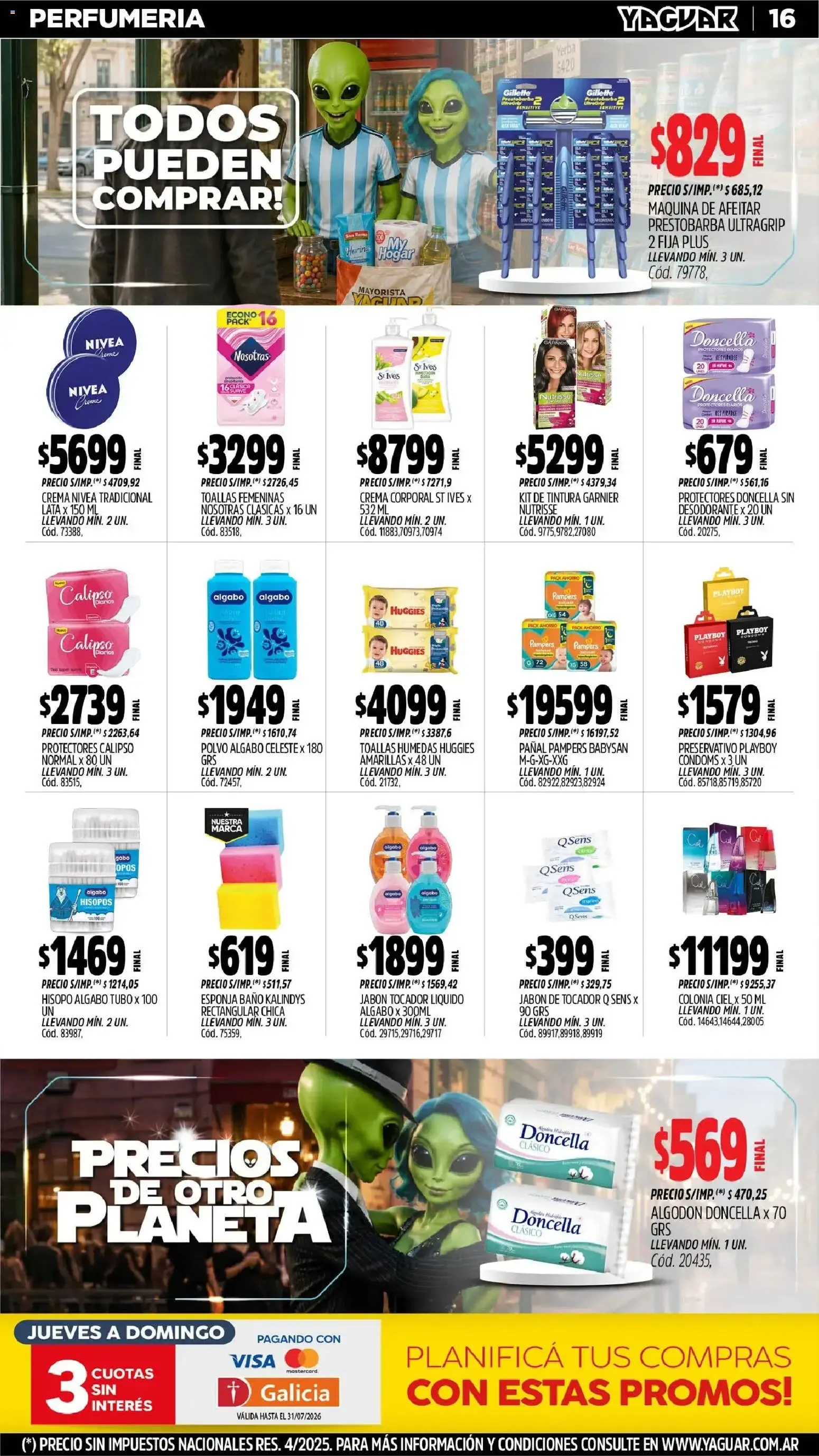 Ofertas de Mayorista Yaguar - Precios de Otro Planeta 29 de junio al 5 de julio 2026 - Página 17 del catálogo