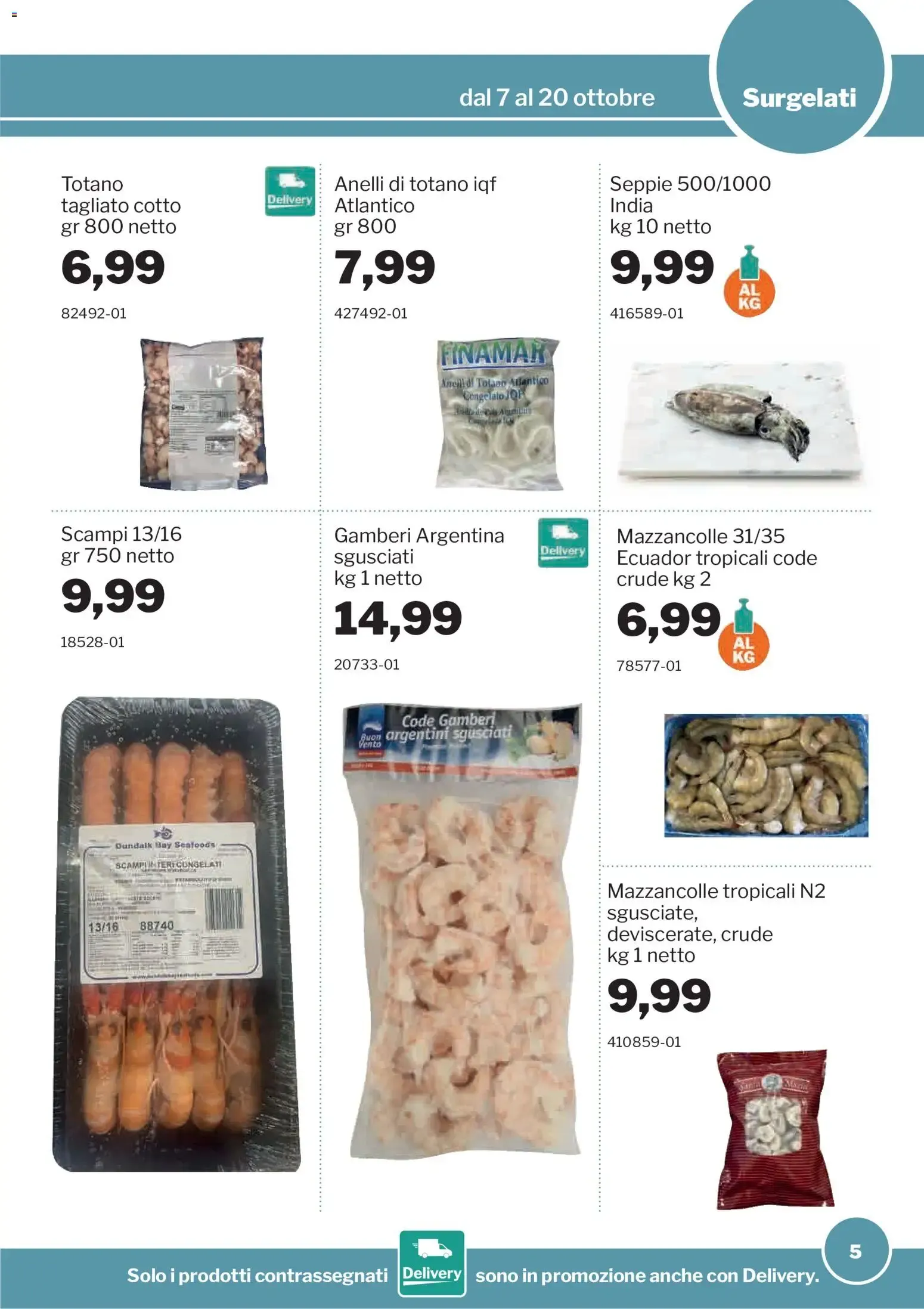 GrosMarket Promozioni Volantino da 7 ottobre a 20 ottobre di 2026 - Pagina del volantino 5