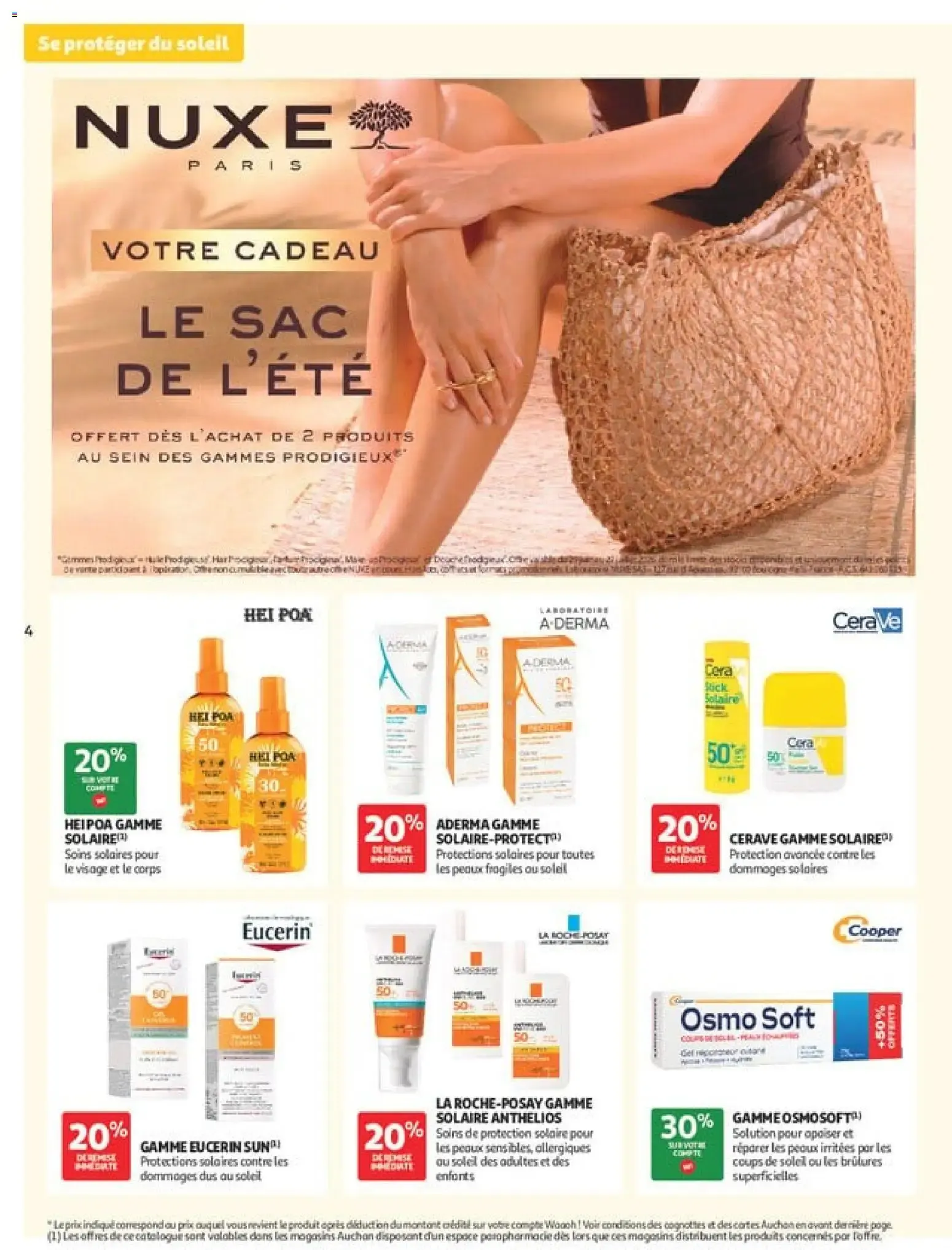 Auchan - Parapharmacie, beauté à partir du 27/06/2026 - promo en ligne du 27 juin au 26 juillet 2026 - Catalogue page 4