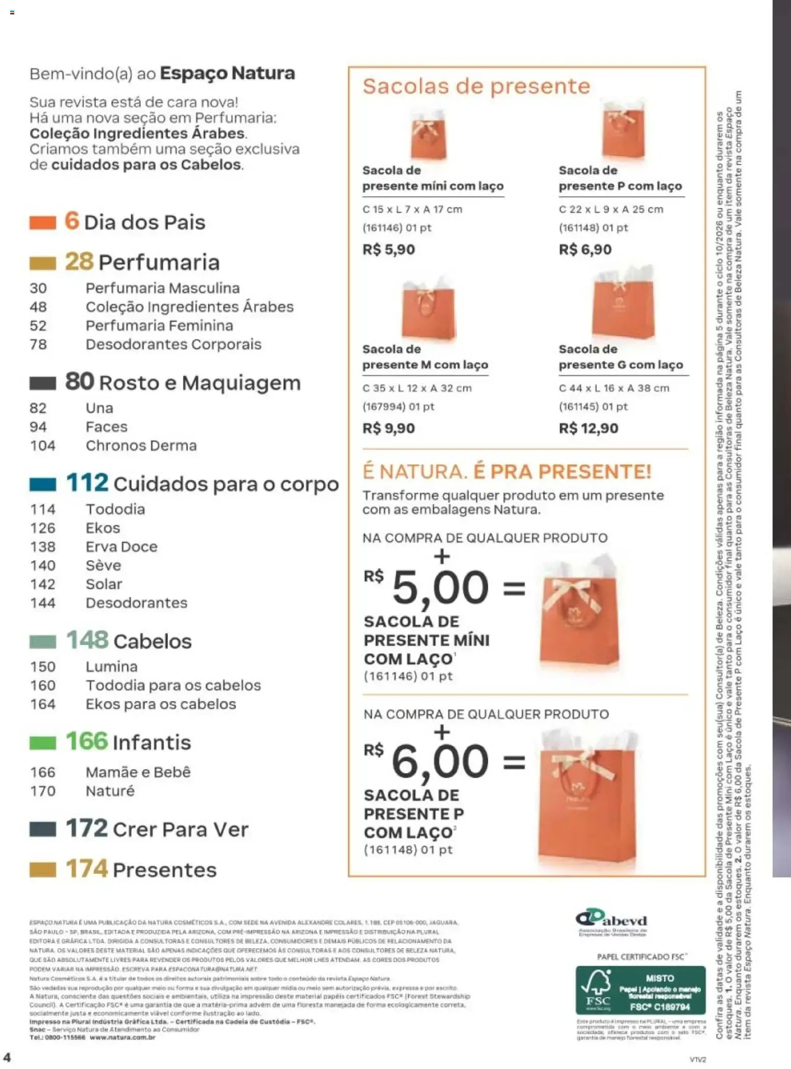 Encarte de Catálogo Catálogo Natura - Ciclo 10/2026 de 22/06 | Promoção atual 22 de junho até 13 de julho 2026 - Pagina 4