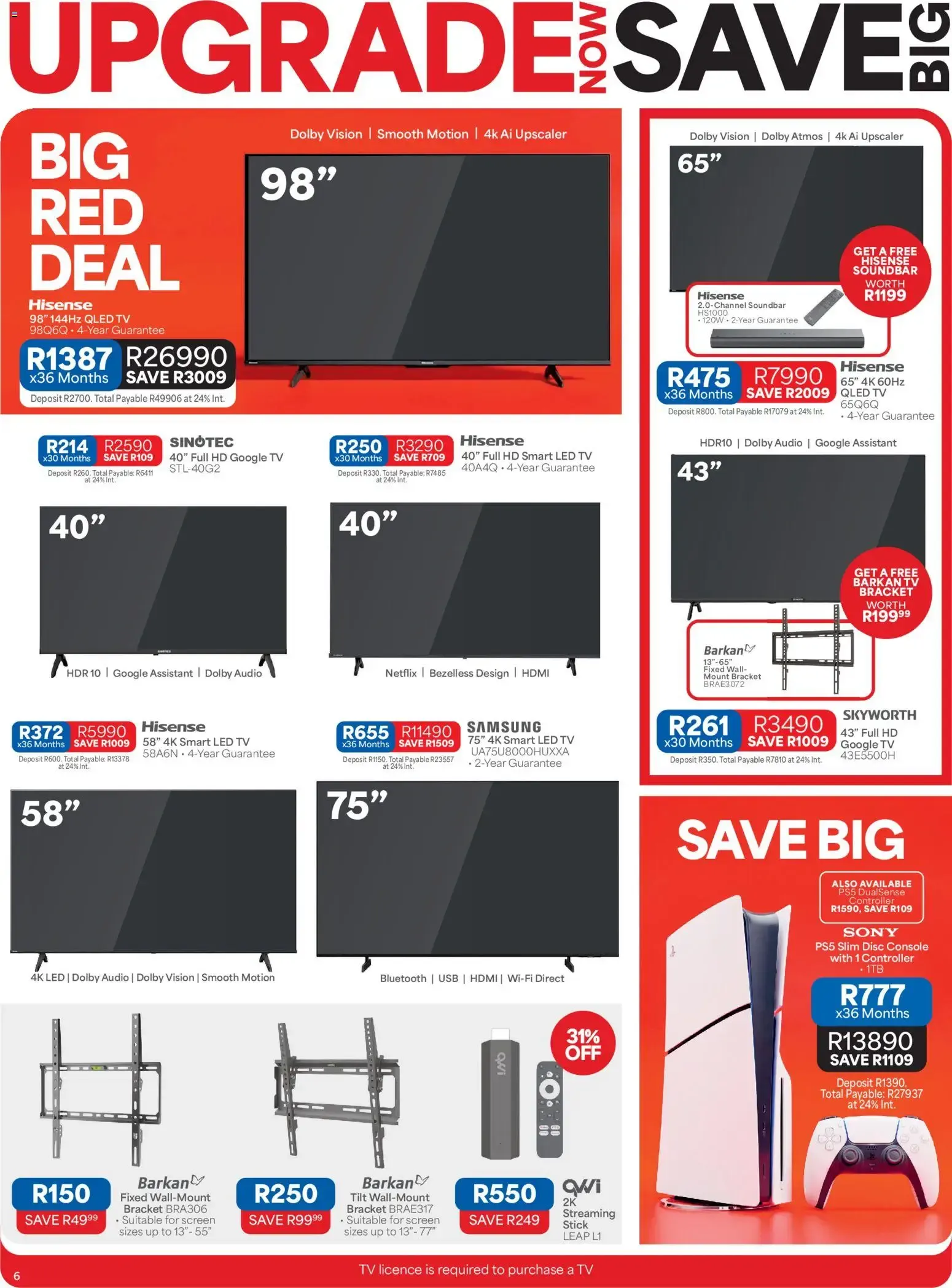 OK Furniture - Big Red Sale (24/08/2026 - 06/09/2026) Online from 24 August to 6 September 2026 - Catalogue Page 6