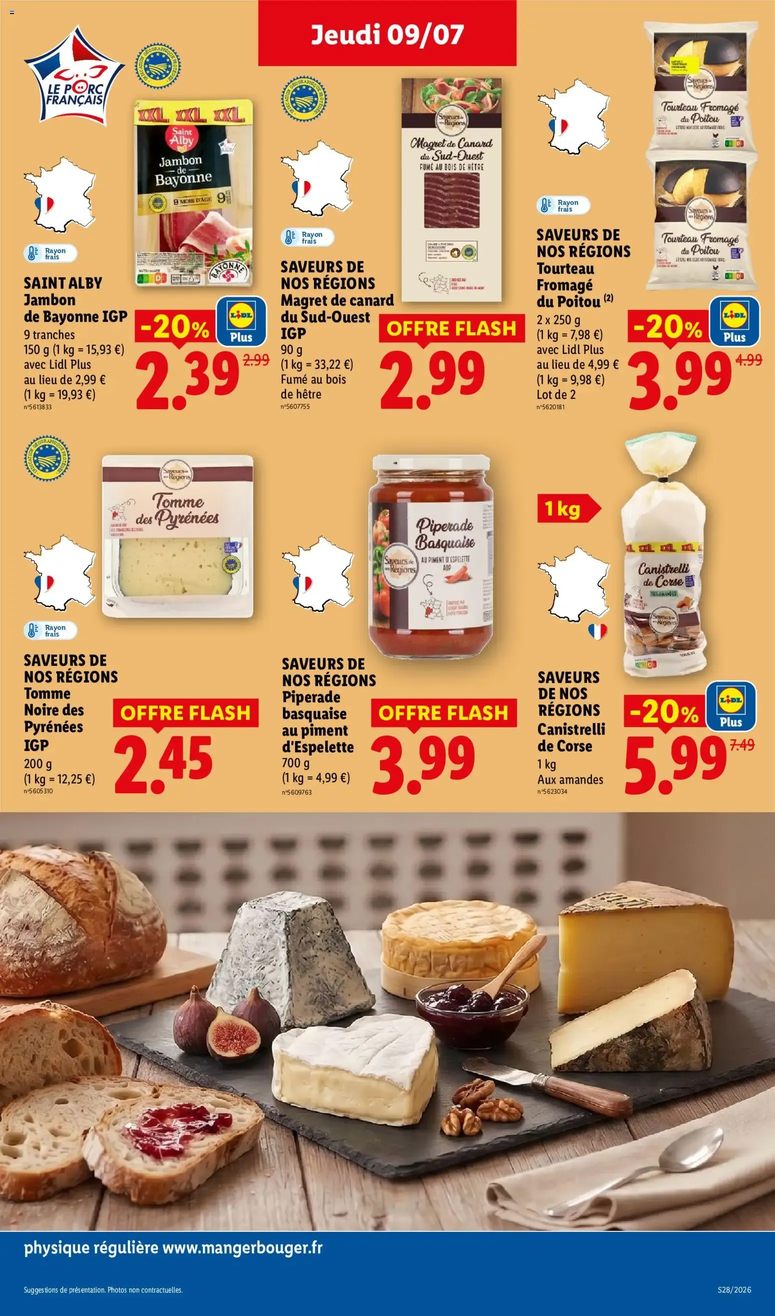 LIDL - Au cœur de nos régions! du 9 juillet au 15 juillet 2026 - Catalogue page 19