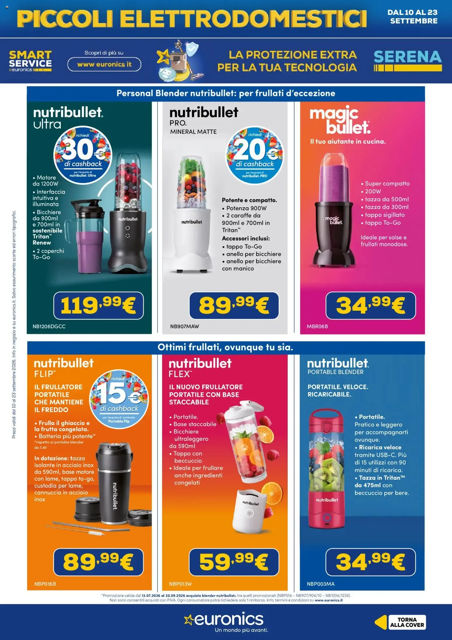 Nuovo Euronics volantino Piccoli Elettrodomestici dal 10/09/2026 > offerte anteprima 🛍️ da 10 settembre a 23 settembre di 2026 - Pagina del volantino 17