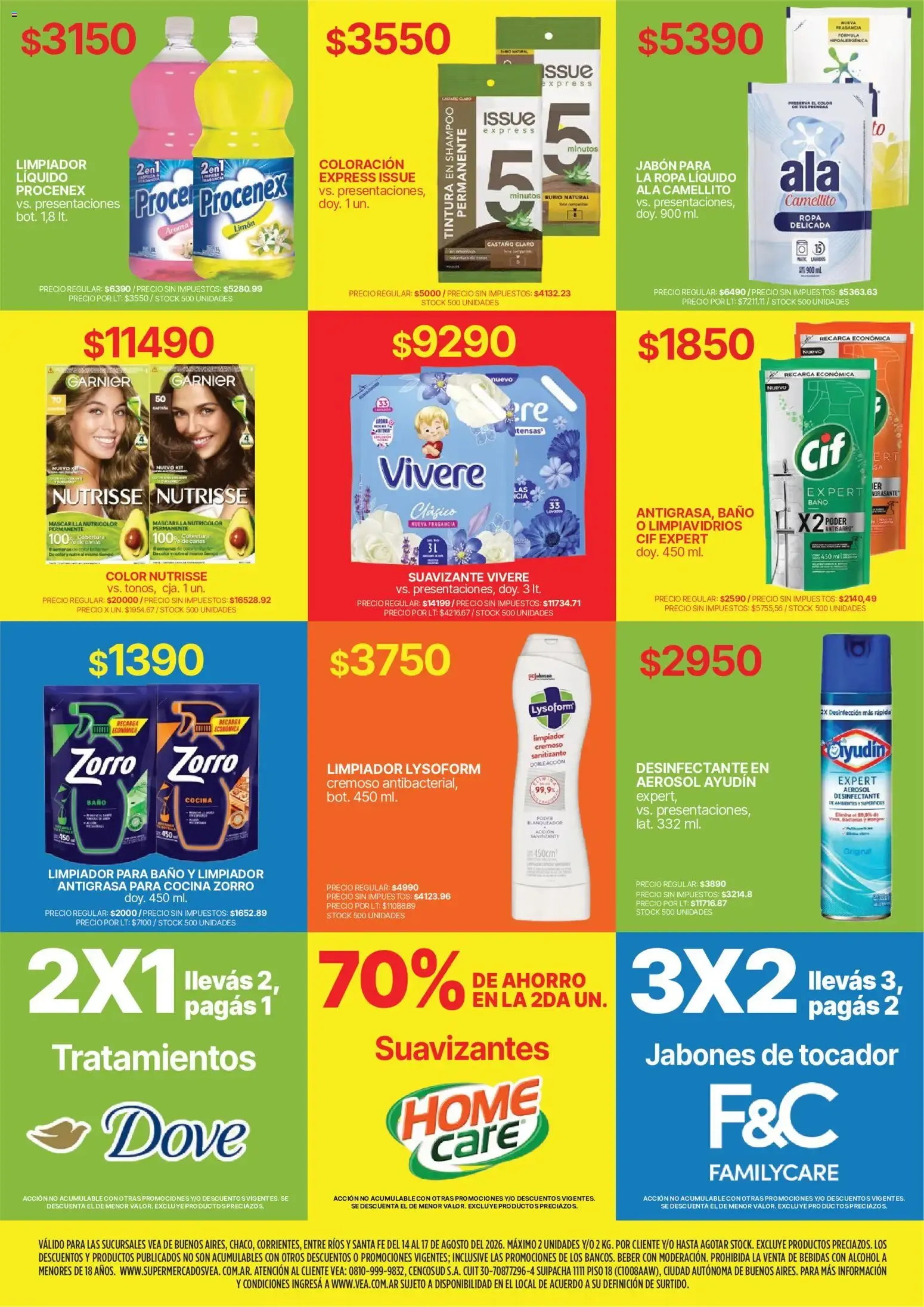 Ofertas de Vea - Fin de semana de ahorro del 14/08/2026 - 17/08/2026 14 de agosto al 17 de agosto 2026 - Página 9 del catálogo