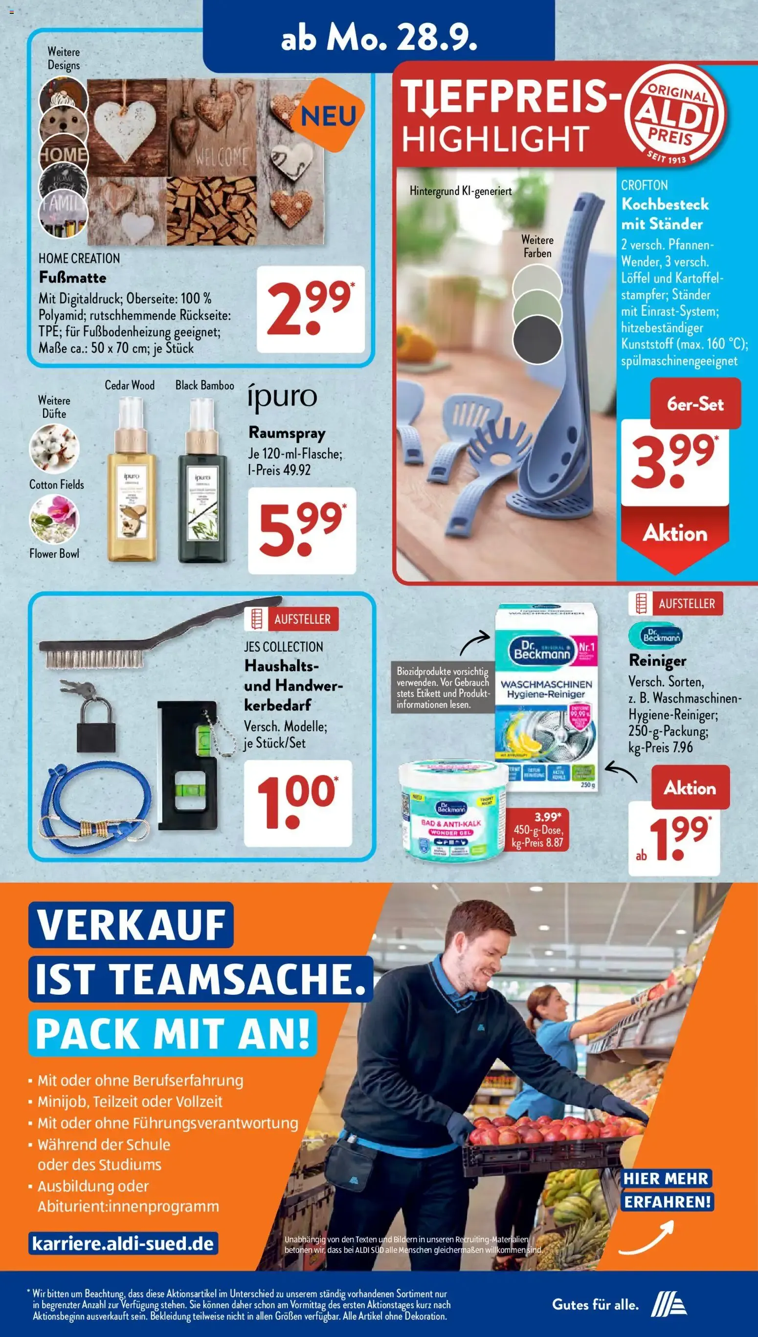 Aldi Süd Prospekt (ab 28.09.2026) zum Blättern von 28. September bis 2. Oktober 2026 - Prospekt seite 7