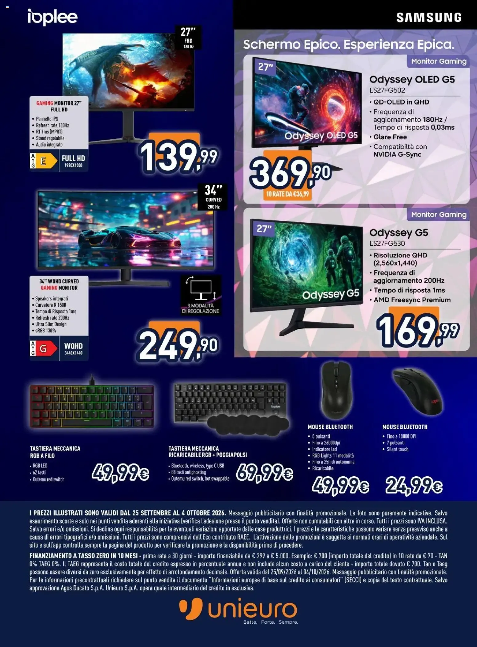 Nuovo Unieuro volantino Gaming dal 25/09/2026 > offerte anteprima 🛍️ da 25 settembre a 4 ottobre di 2026 - Pagina del volantino 6
