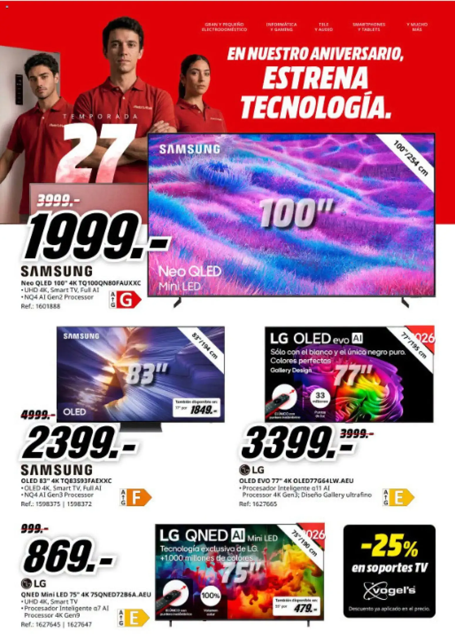 Catálogo de Media Markt: En nuestro aniversario, estrena tecnología. 8 de julio al 15 de julio 2026 - Página 2