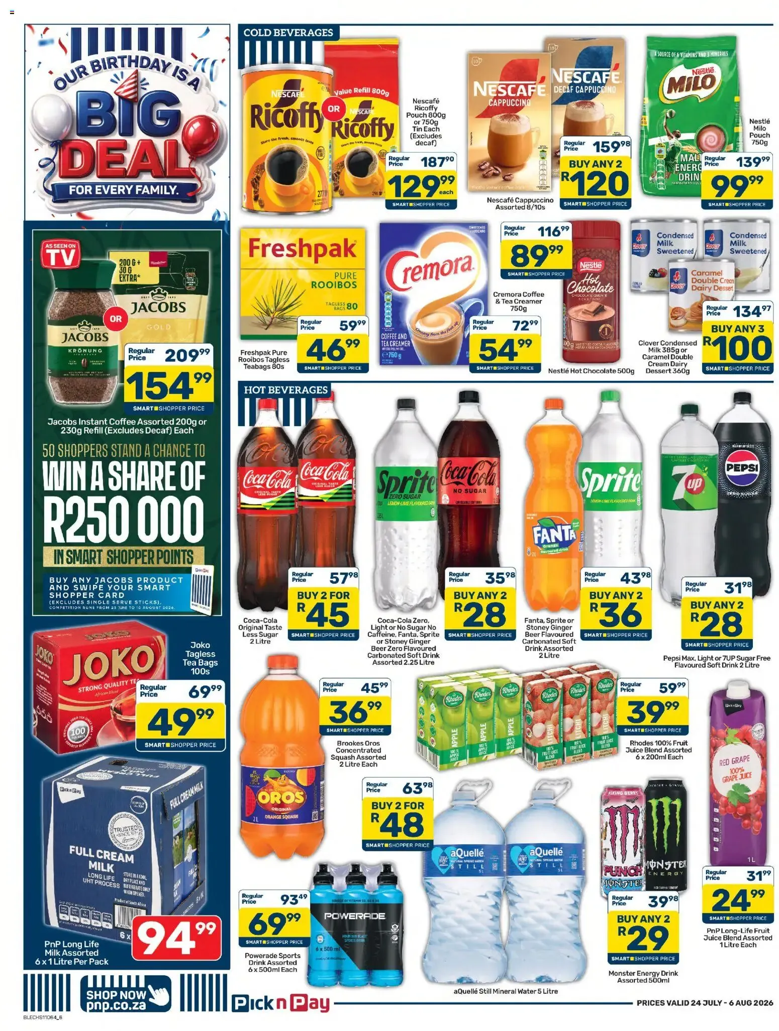 Pick n Pay - Big Deal Birthday Specials from 24 July to 6 August 2026 - Catalogue Page 6