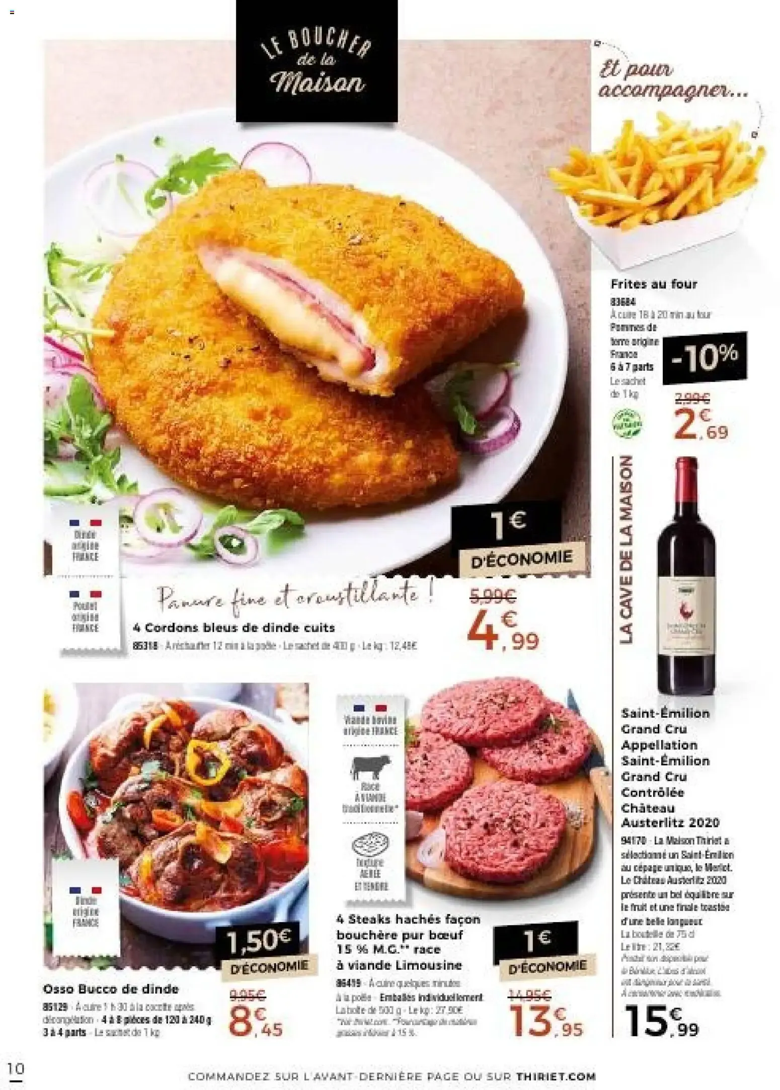 Thiriet Catalogue livraison à domicile à partir du 30/09/2026 - promo en ligne du 30 septembre au 22 octobre 2026 - Catalogue page 10