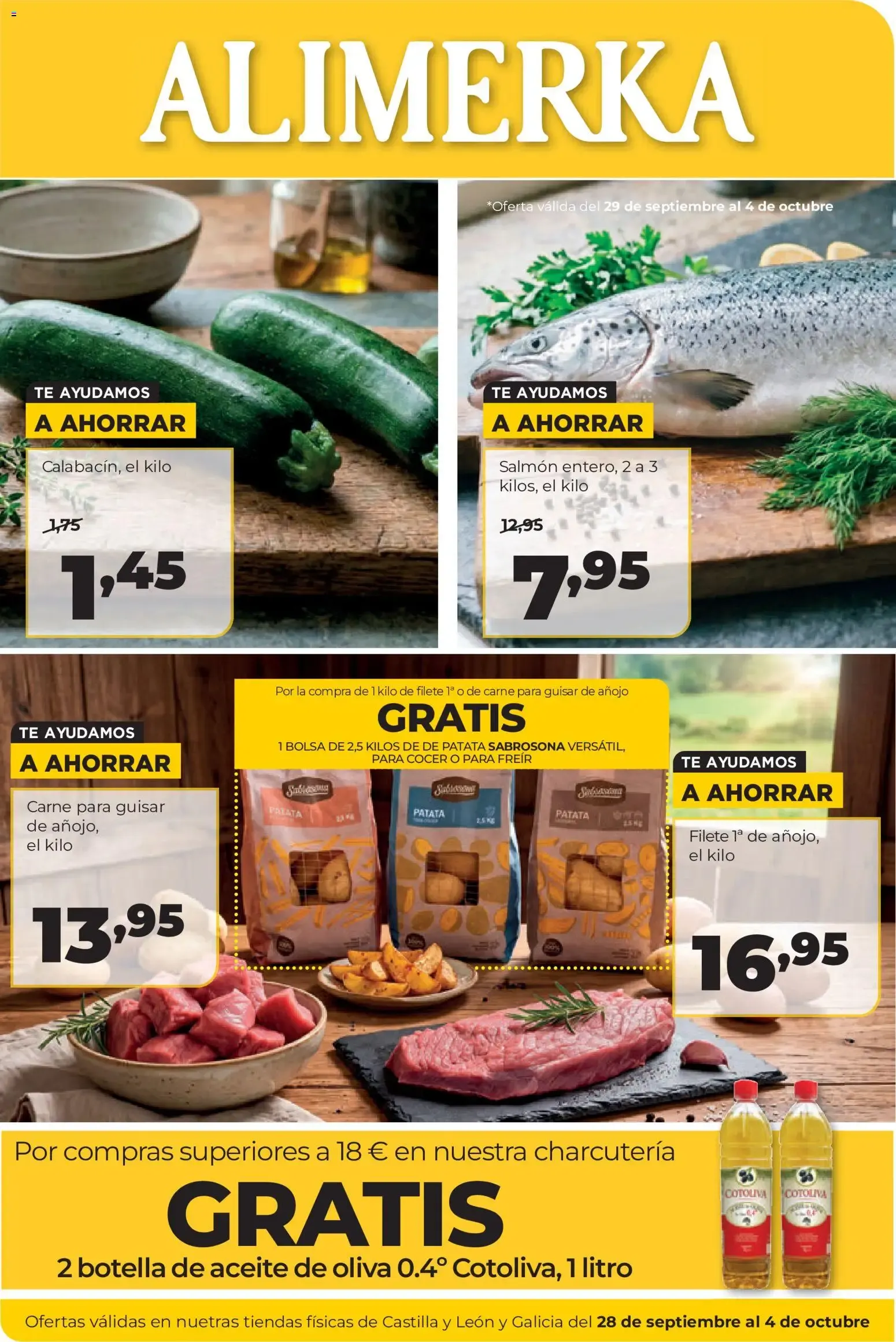 Catálogo de Alimerka 28 de septiembre al 4 de octubre 2026 - Página 1