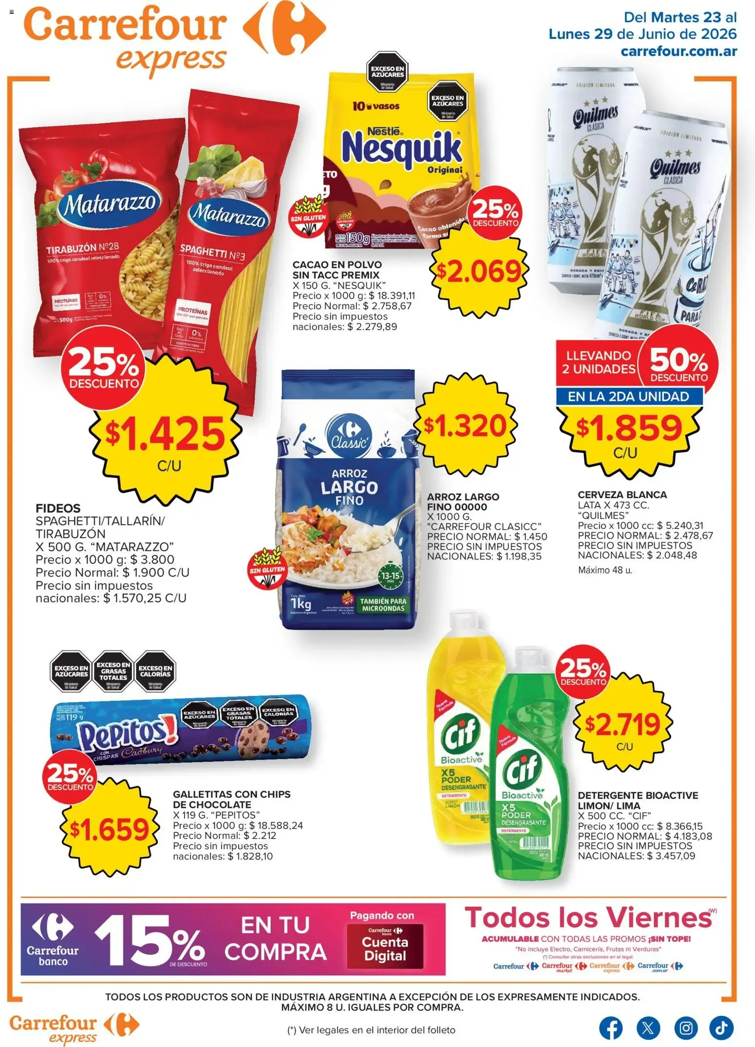 Carrefour Express del 23/06/2026 - 30/06/2026