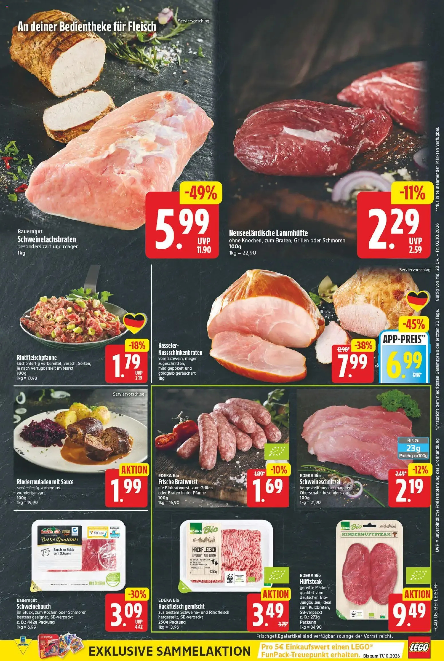 EDEKA Center - 20% Rabatt auf EDEKA Bio Milch-, Joghurt- und Quarkartikel von 28. September bis 2. Oktober 2026 - Prospekt seite 5