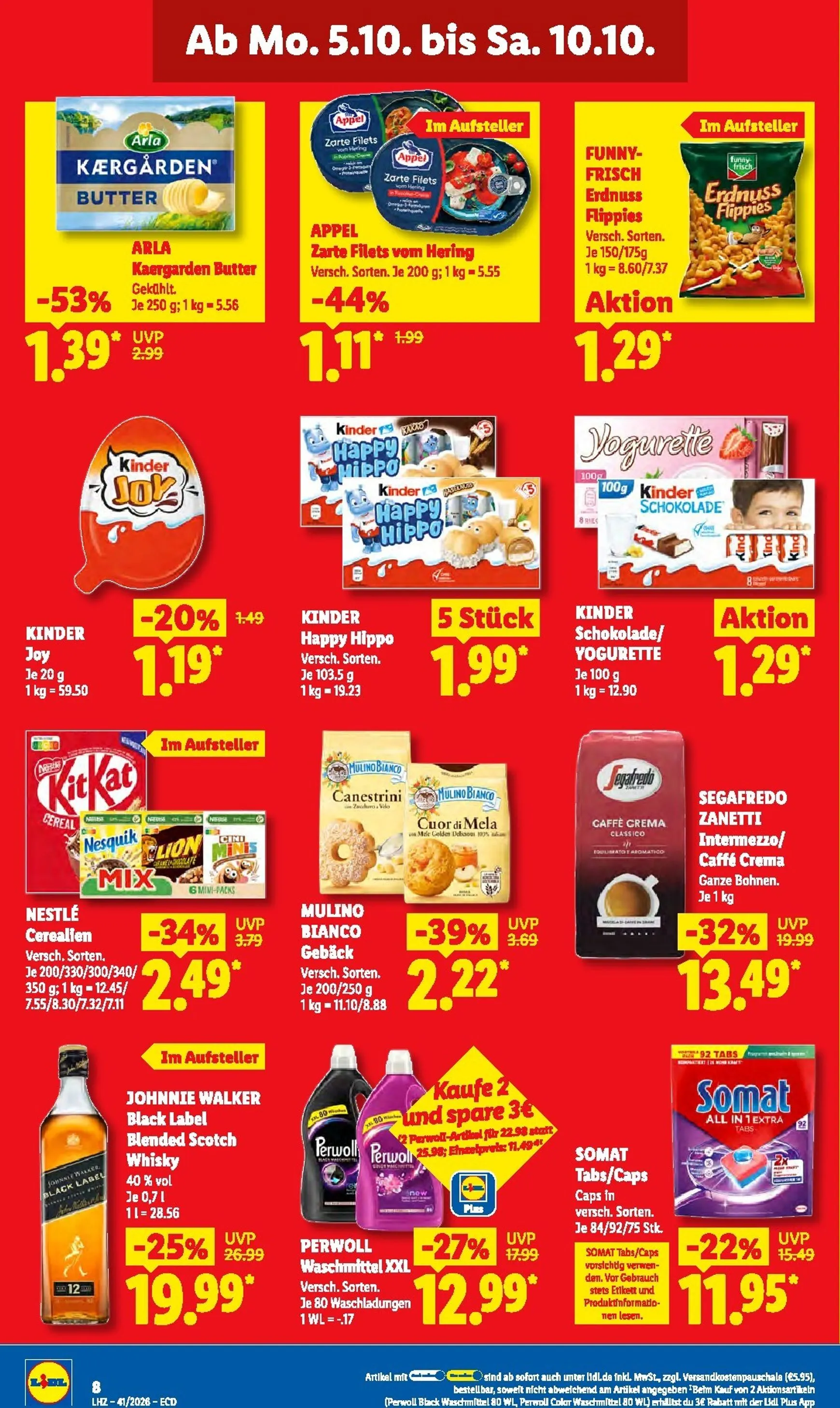 Lidl Prospekt nächste Woche – von Montag 05.10.2026 bis Samstag 10.10.2026 von 5. Oktober bis 10. Oktober 2026 - Prospekt seite 15