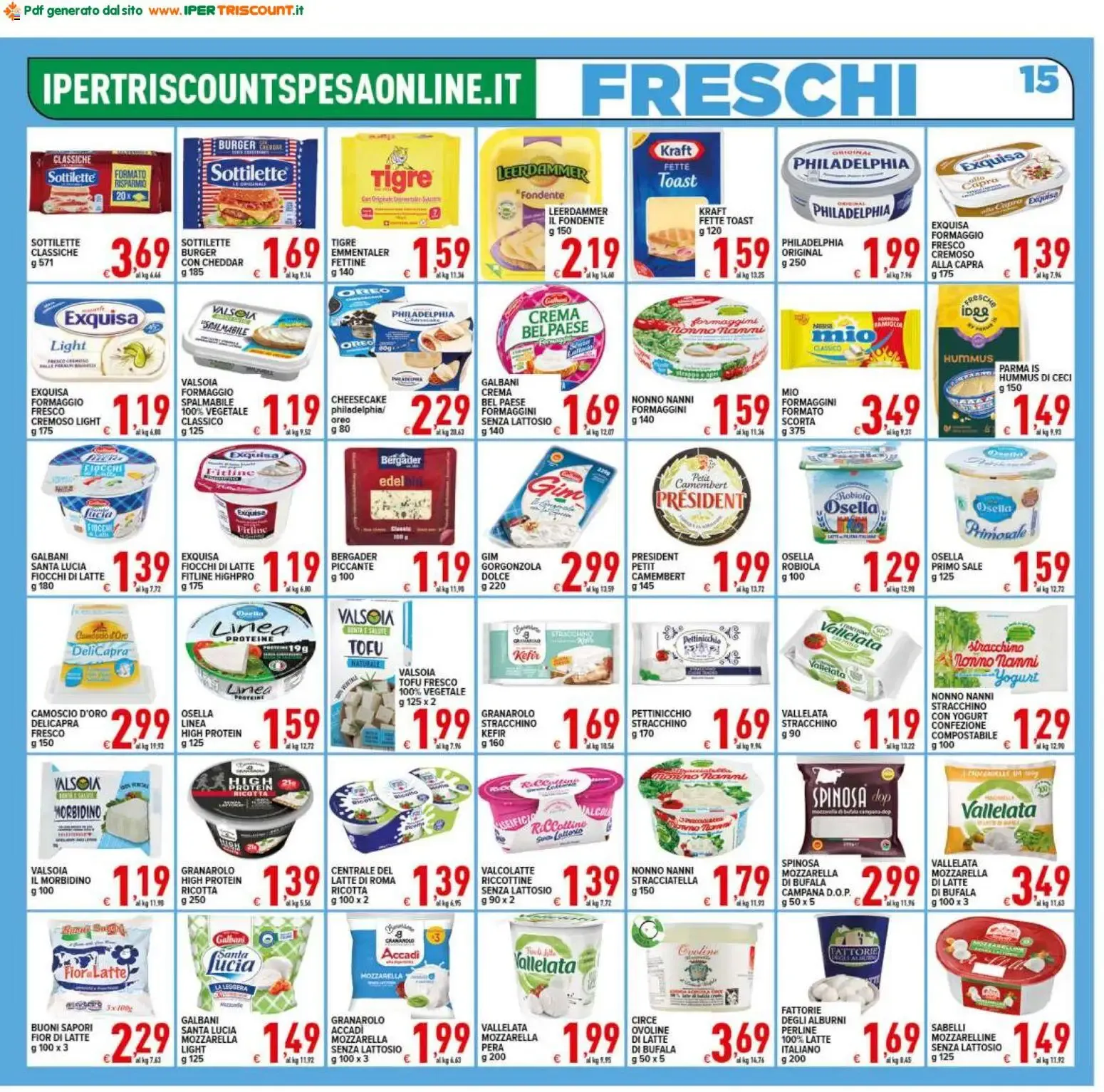Ipertriscount volantino dal 10/06/2026 - online Offerte da 10 giugno a 18 giugno di 2026 - Pagina del volantino 15