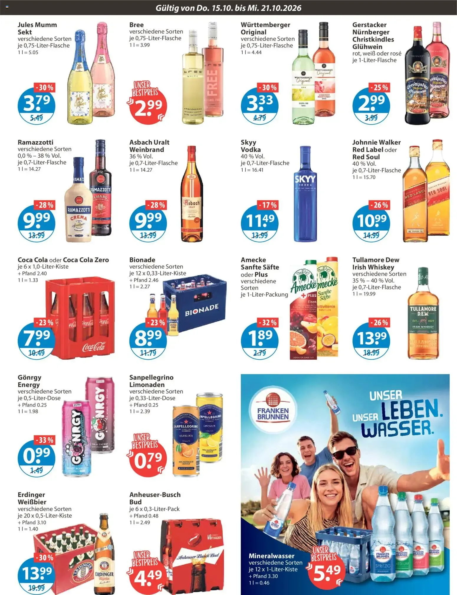 Angebote V-Markt Angebote (ab 15.10.2026) von 15. Oktober bis 21. Oktober 2026 - Prospekt seite 9