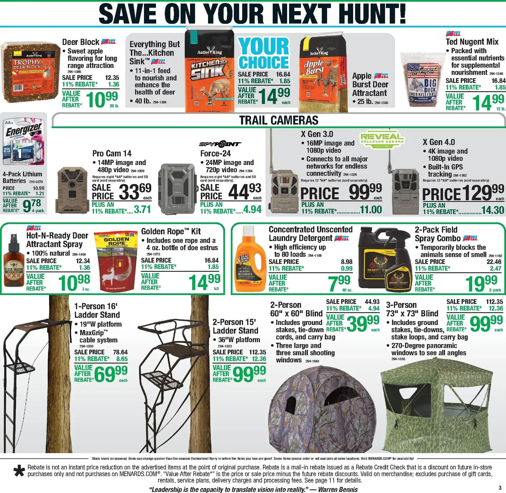 Weekly ad 11% Rebate on Everything! from September 10 to September 20 2026 - Page 3