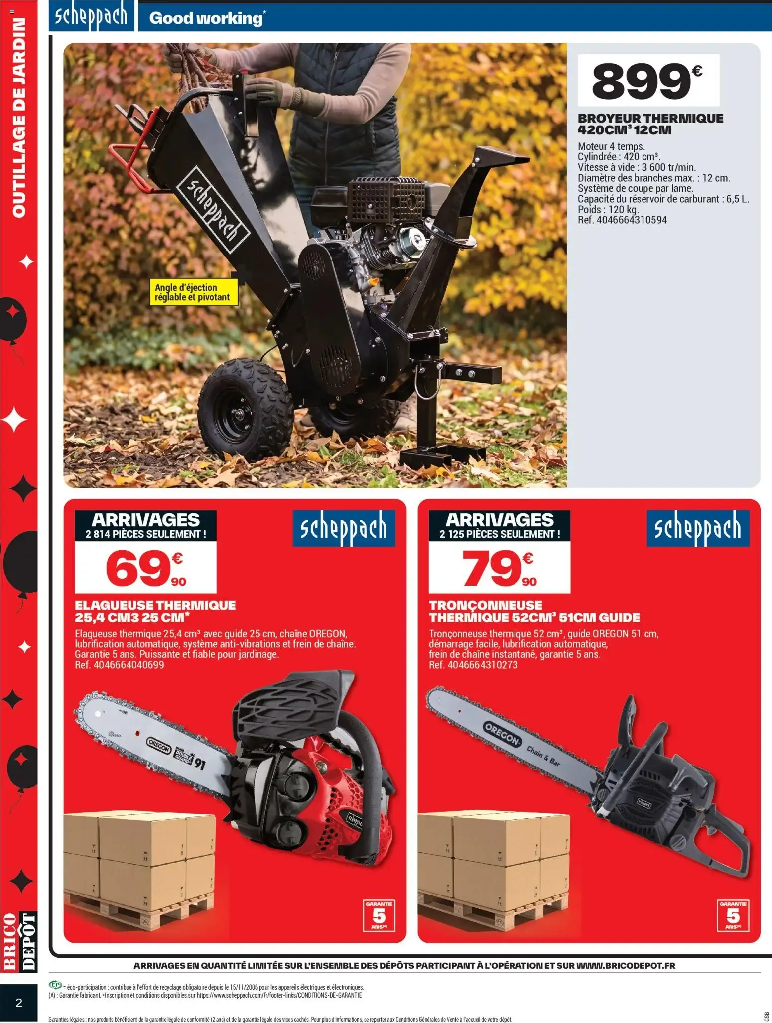 Brico Dépôt - l'anniv à prix dépôt à partir du 16/10/2026 - promo en ligne du 16 octobre au 29 octobre 2026 - Catalogue page 2