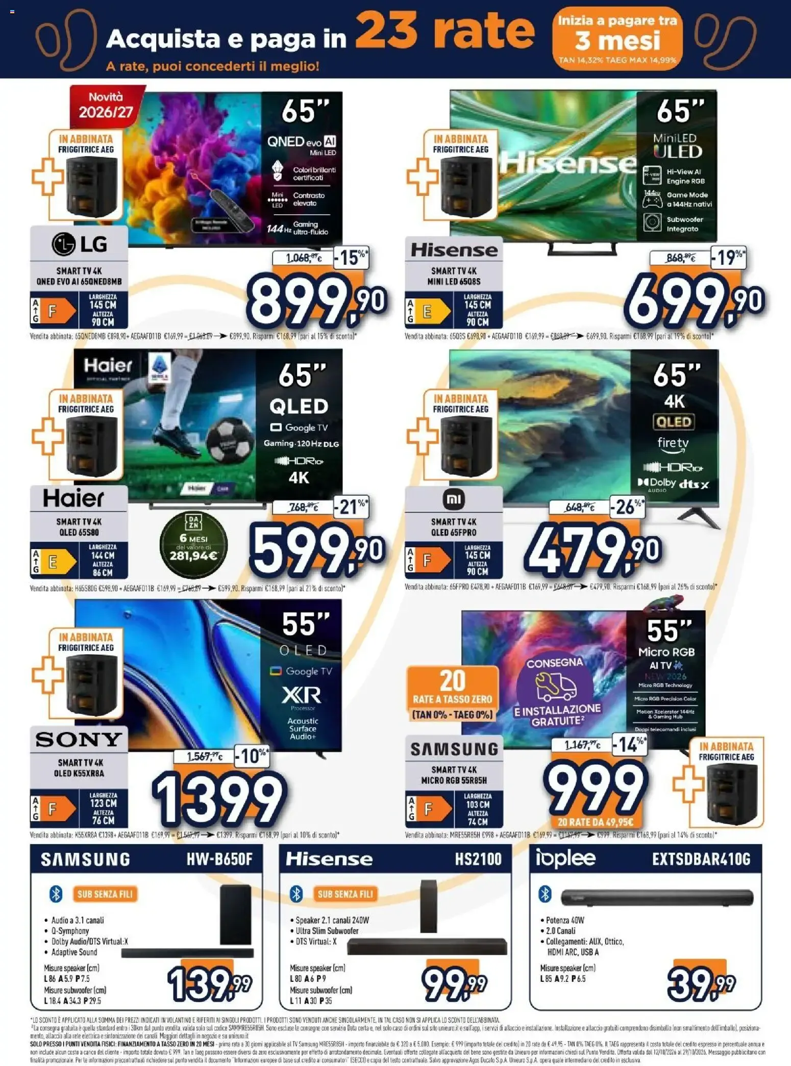 Più gusto alle tue passioni da 12 ottobre a 29 ottobre di 2026 - Pagina del volantino 3