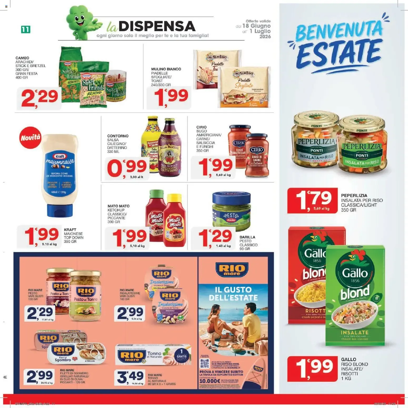 SISA - Offerte valide dal 18 Giugno all' 1 Luglio 2026 da 18 giugno a 1 luglio di 2026 - Pagina del volantino 11