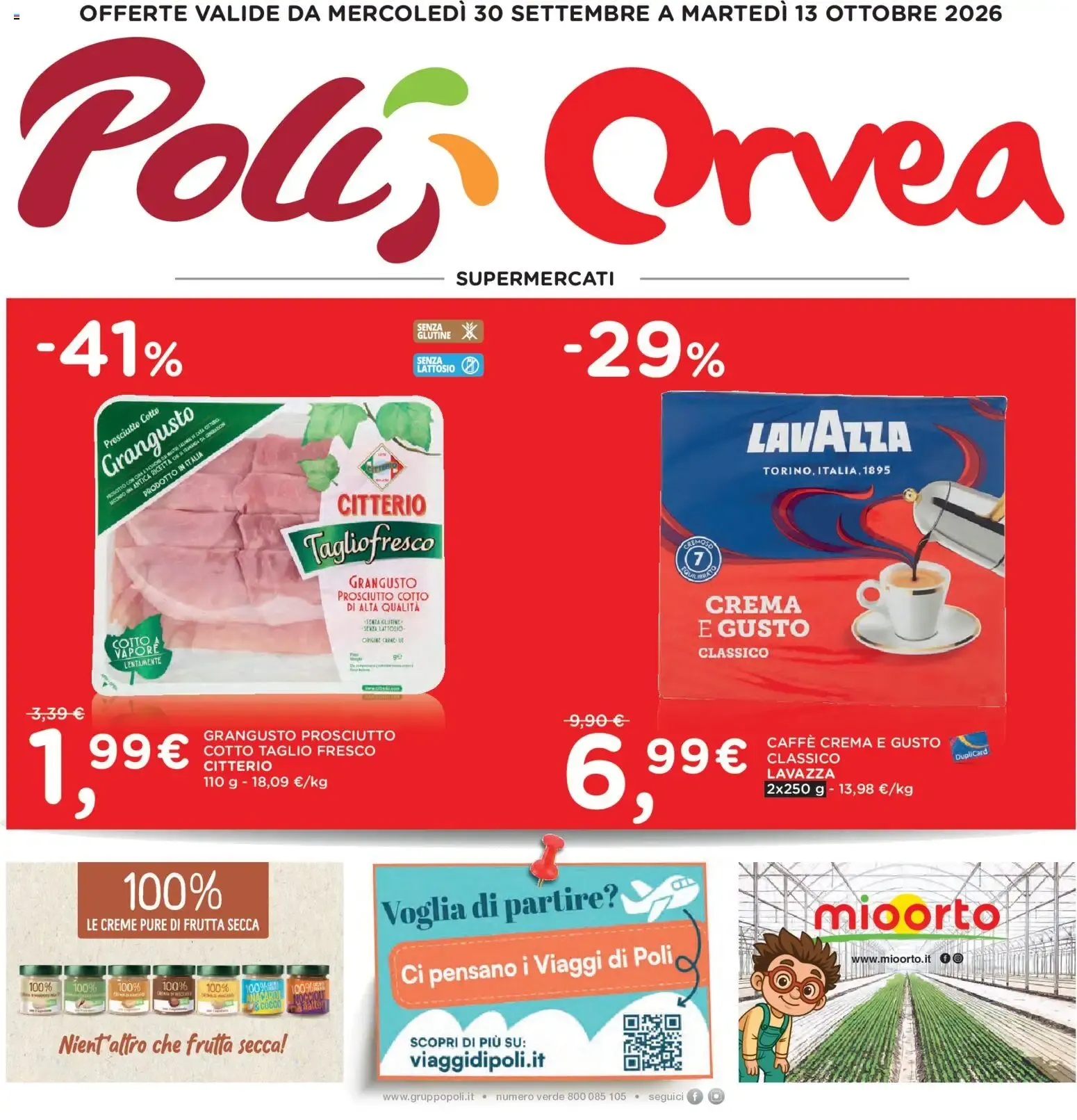 Poli volantino dal 30/09/2026 - online Offerte da 30 settembre a 13 ottobre di 2026 - Pagina del volantino 1