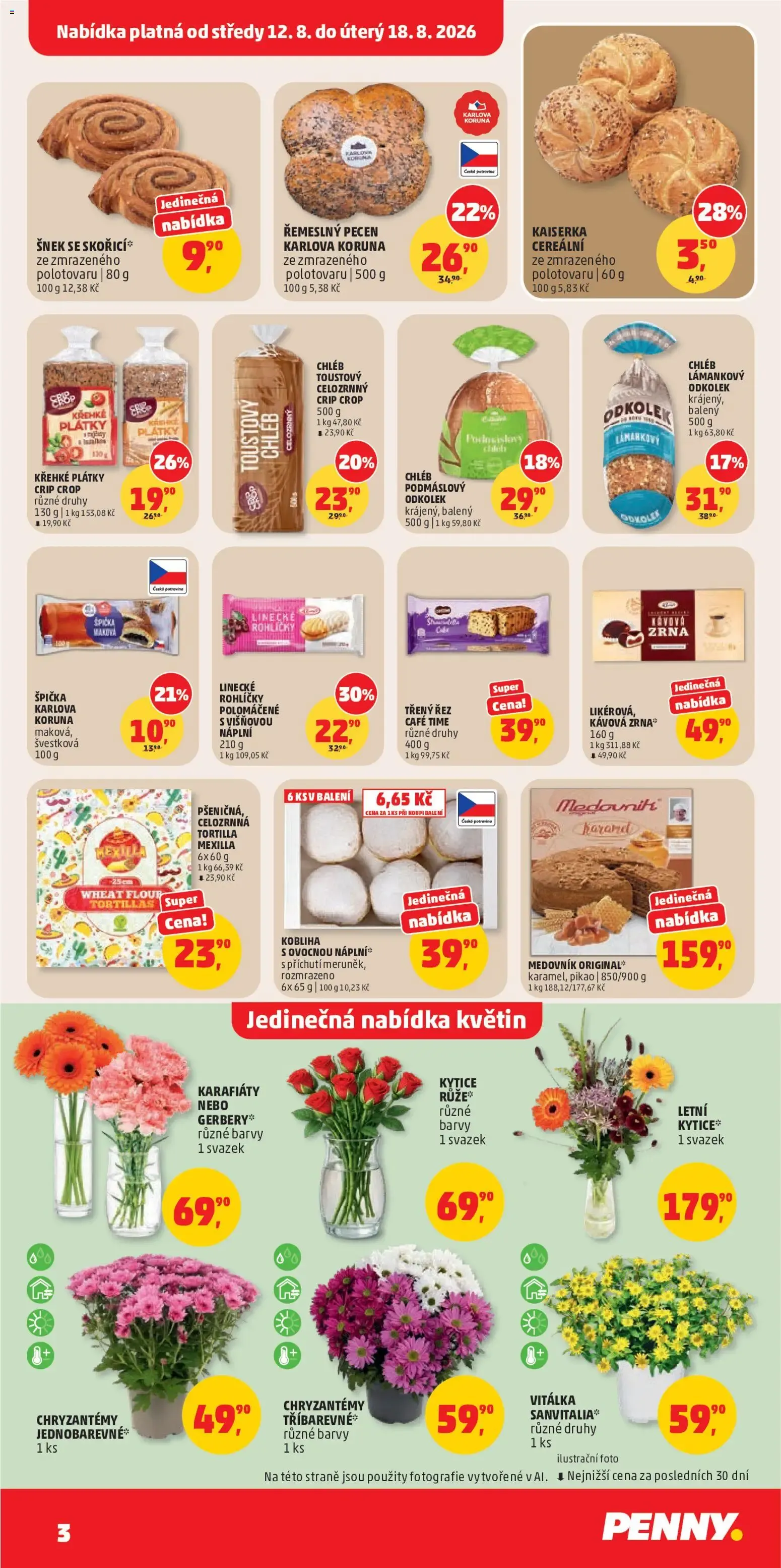 PENNY leták na příští týden (12.08.2026) - 12. srpna 18. srpna 2026 - Page 3