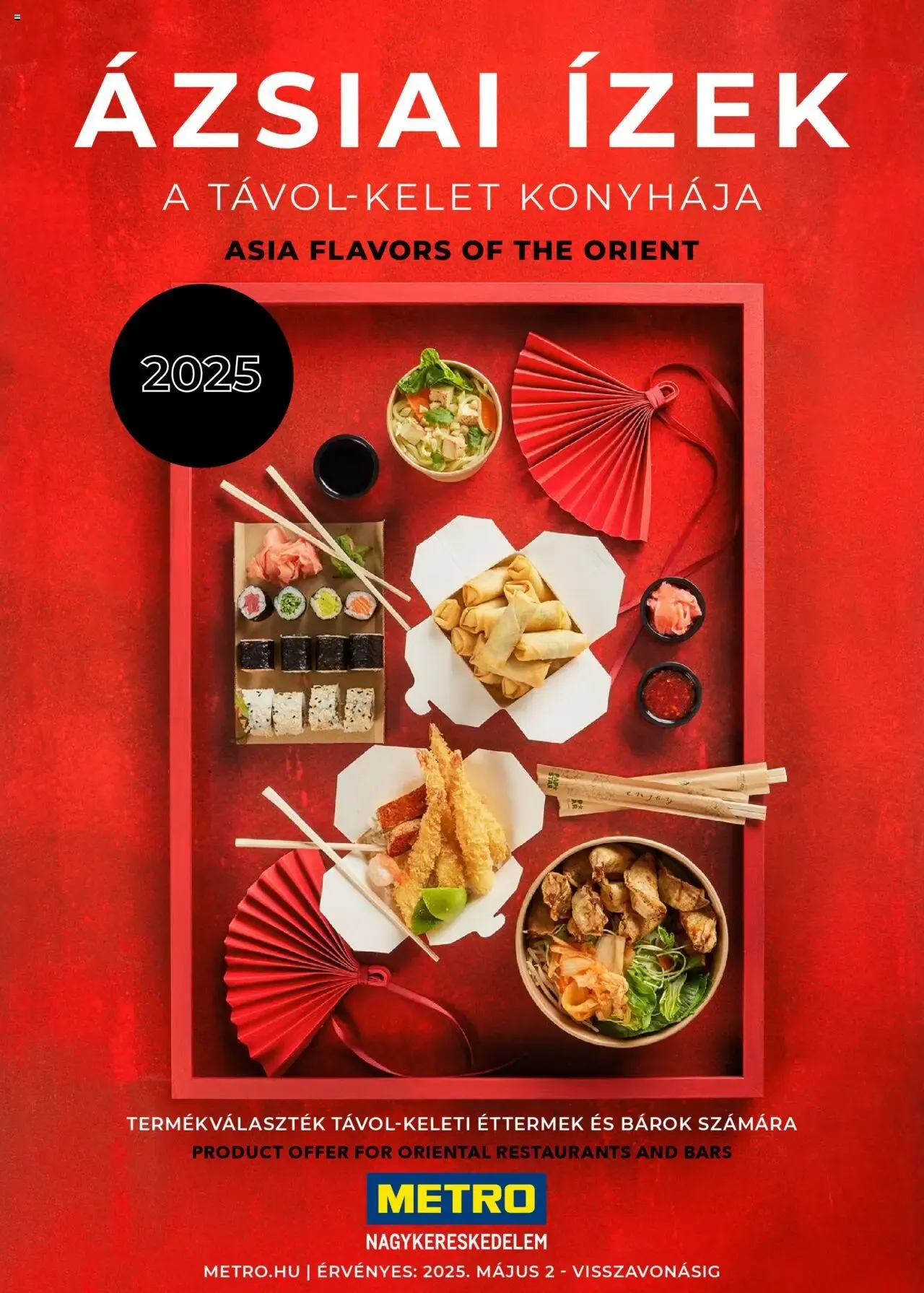 Katalógus ÁZSIAI ÍZEK A TÁVOL-KELET KONYHÁJA / ASIA FLAVORS OF THE ORIENT május 2.-tól december 31.-ig 2026. - Oldal 1