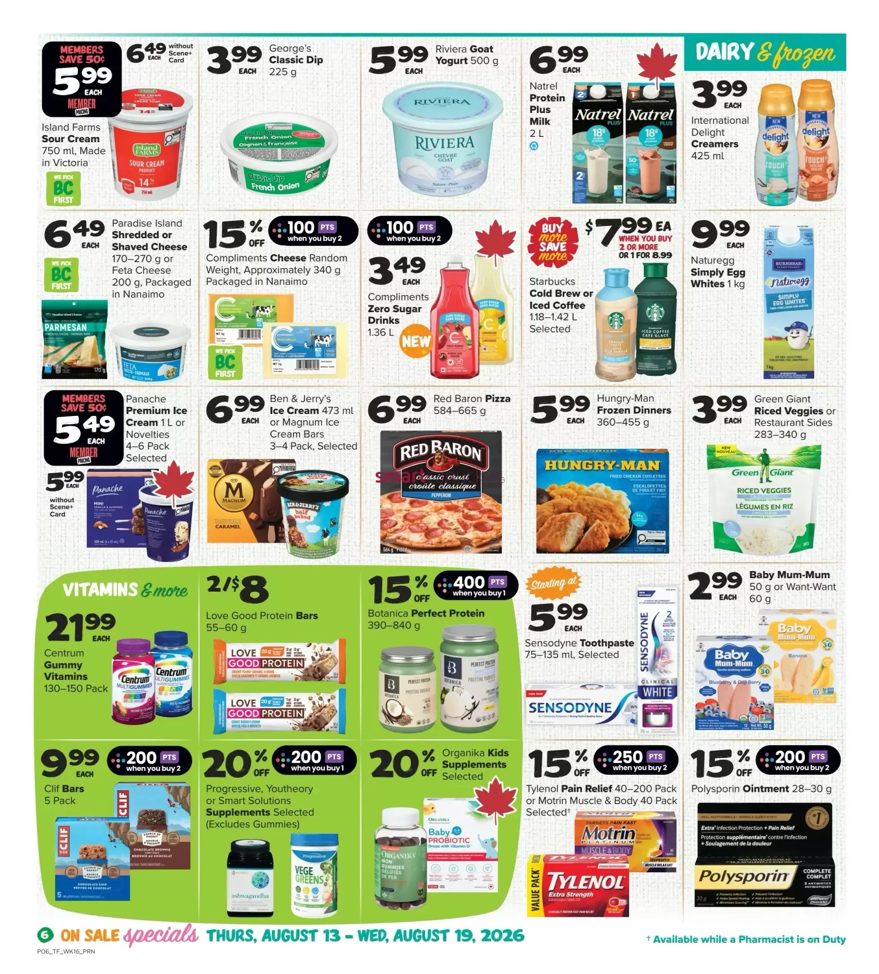 Thrifty Foods flyer week 33 from August 13 to August 19 2026 - flyer page 7