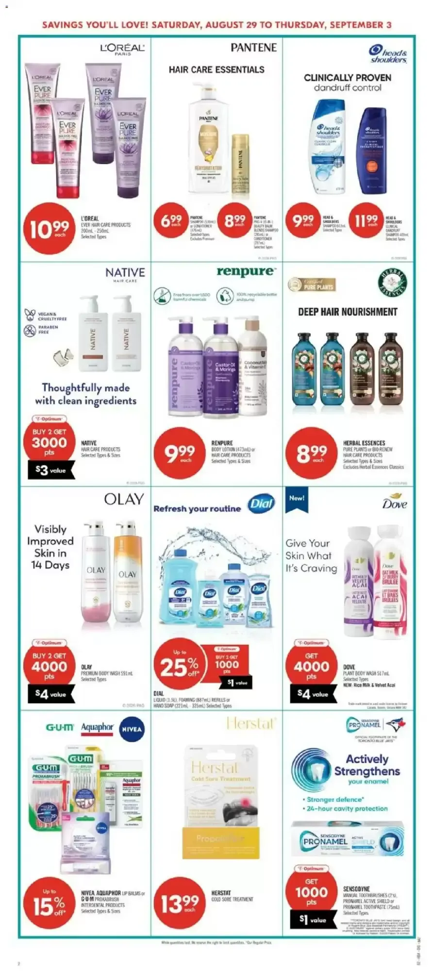 Shoppers Drug Mart flyer week 35 from August 29 to September 3 2026 - flyer page 13