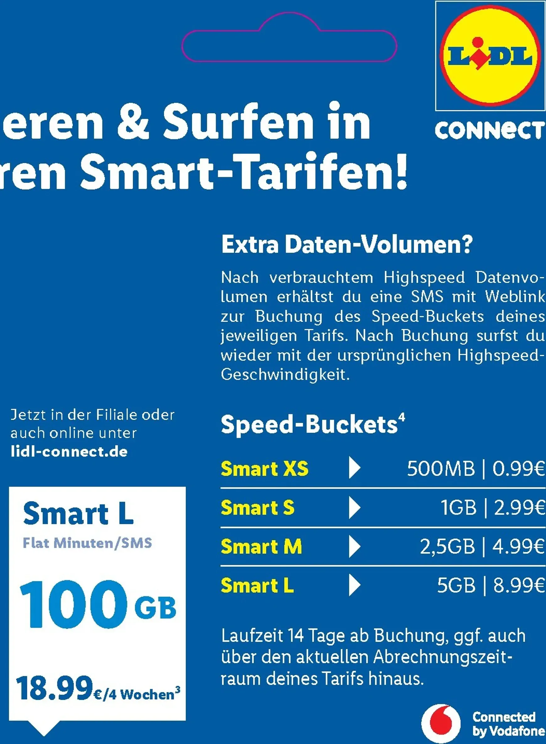 Lidl Connect - Tarif Übersicht von 1. Oktober bis 31. August 2026 - Prospekt seite 7