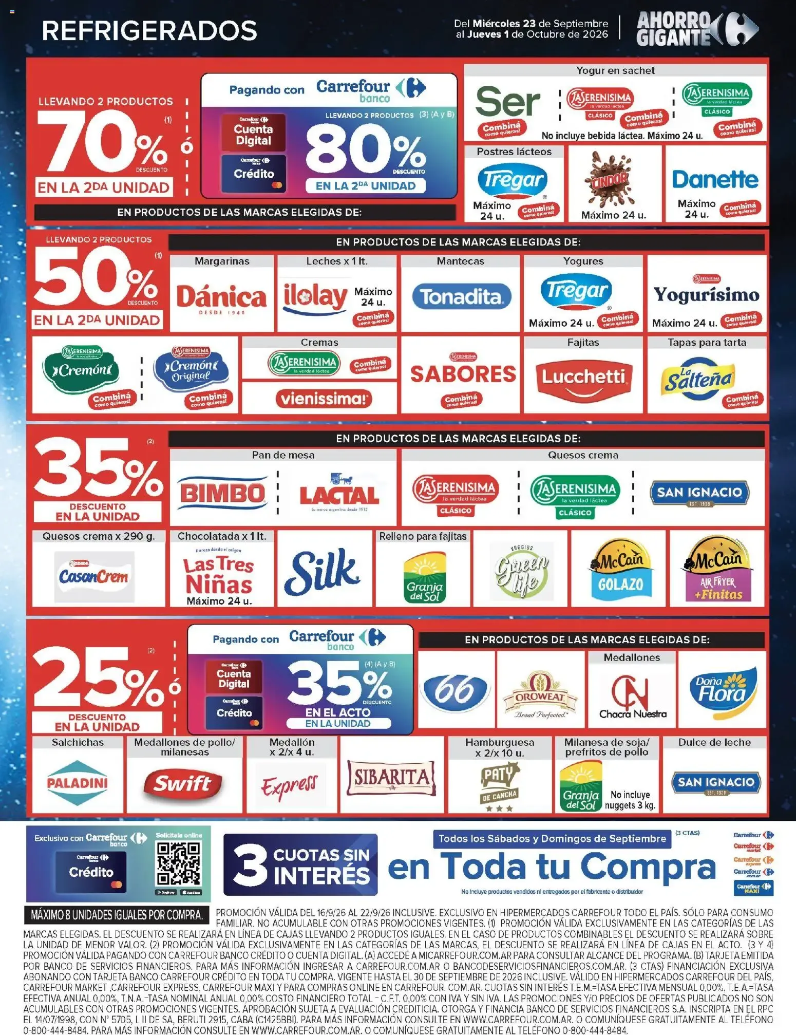 Ofertas de Carrefour - Carrefour Hiper Ofertas || del 23/09/2026 - 02/10/2026 || Promociones 23 de septiembre al 1 de octubre 2026 - Página 9 del catálogo