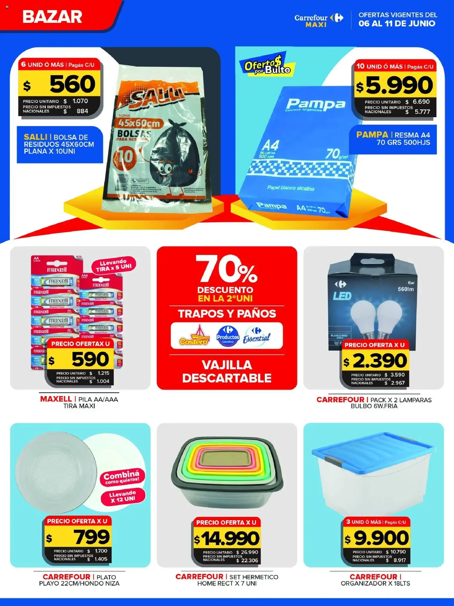 Ofertas de Carrefour Maxi catálogo del 06/06/2026 - 12/06/2026 6 de junio al 11 de junio 2026 - Página 10 del catálogo