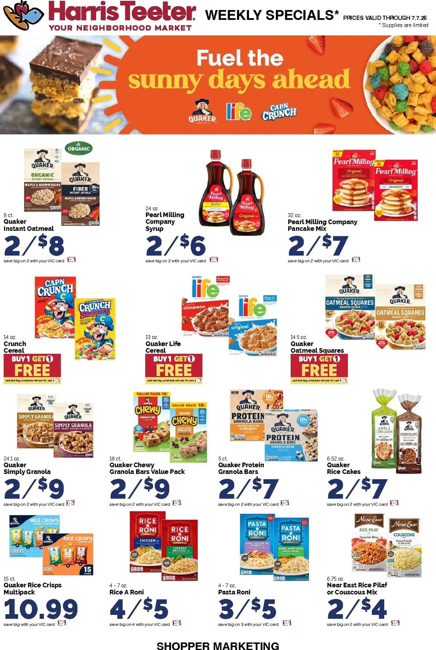 Weekly ad Current Harris Teeter leaflet valid from Wednesday 07/01/2026 to Tuesday 07/07/2026 from July 1 to July 7 2026 - Page 16