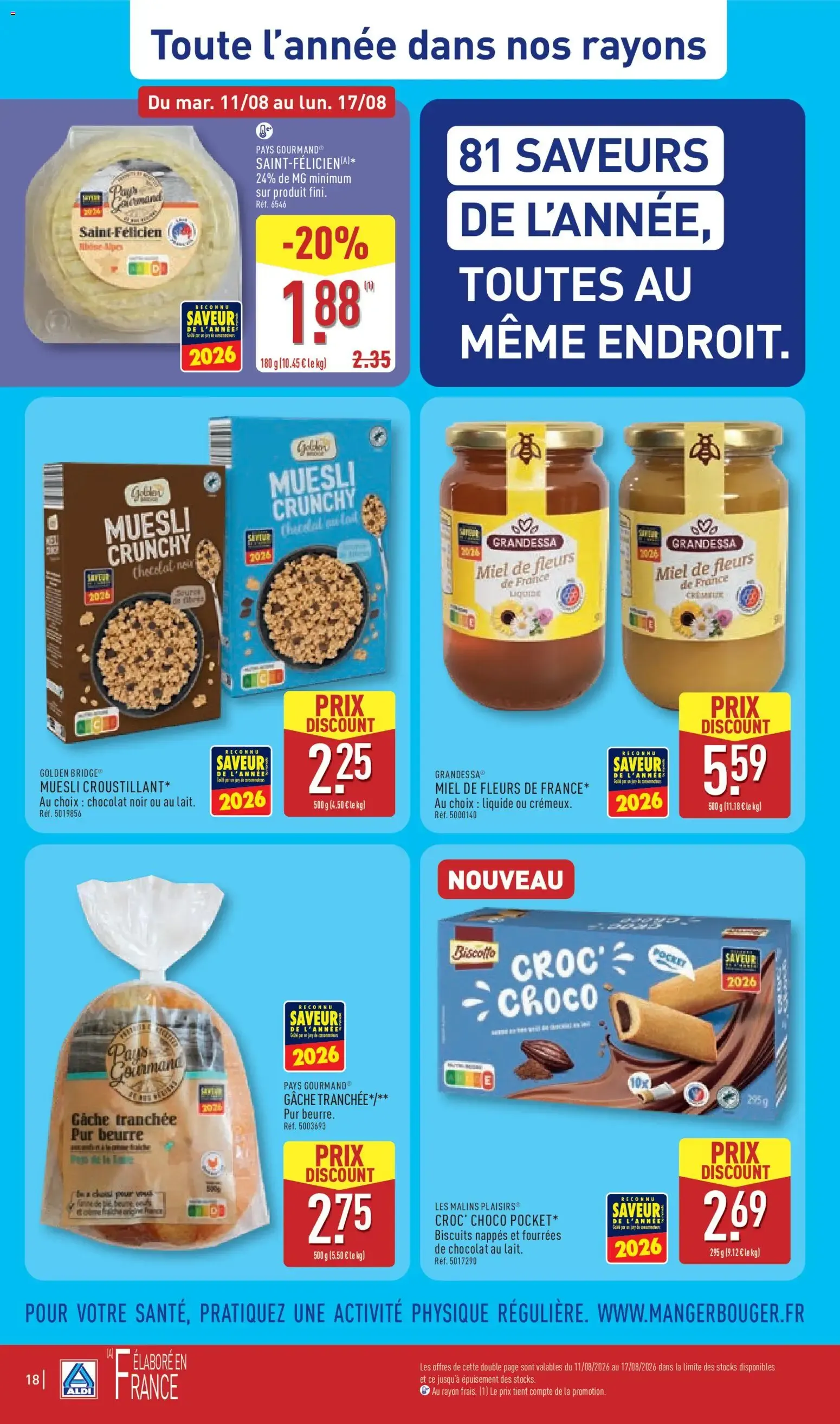 Catálogo de ofertas Aldi del 11 al 17 de agosto du 11 août au 17 août 2026 - Catalogue page 20