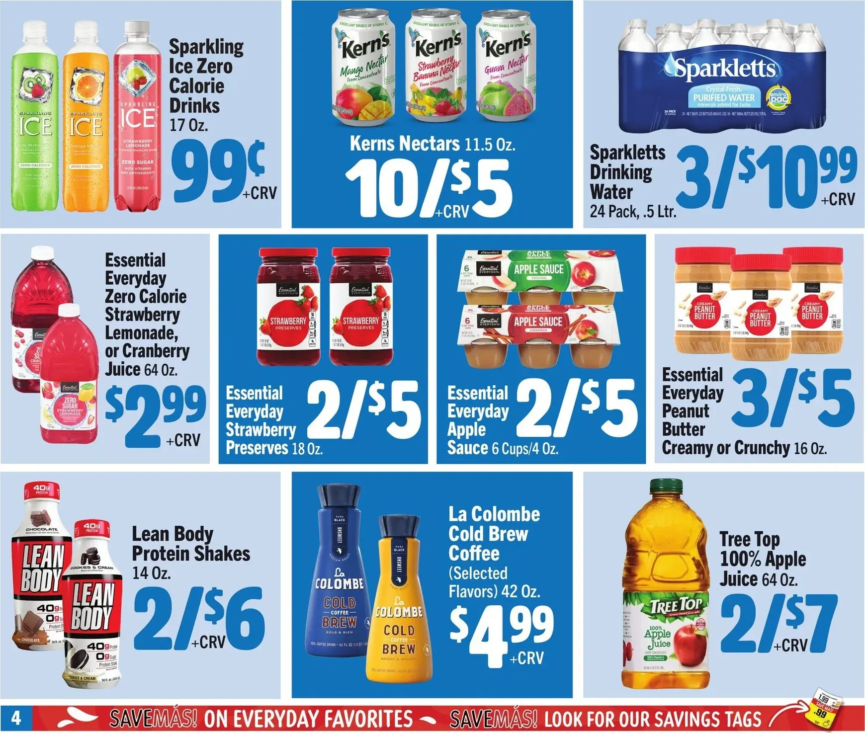 Weekly ad Vallarta Supermarkets - Save Más! Back to School Favorites from July 27 to August 23 2026 - Page 4
