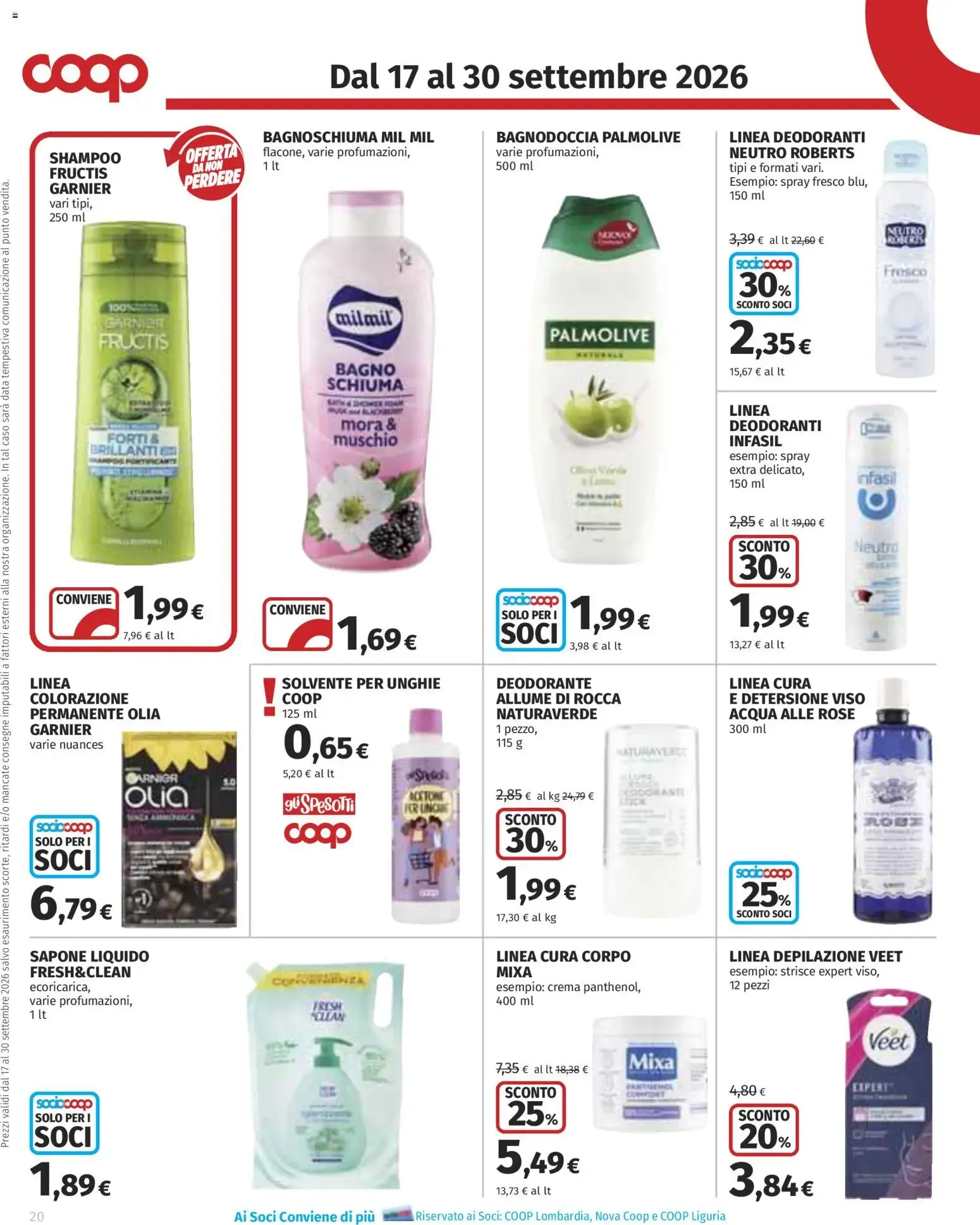 FRESCHISSIME OFFERTE da 17 settembre a 30 settembre di 2026 - Pagina del volantino 20