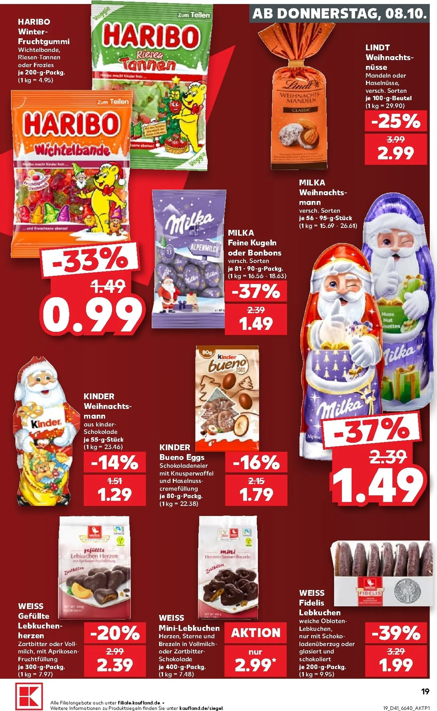 Neuer Kaufland Prospekt – von Donnerstag 08.10.2026 bis Mittwoch 14.10.2026 von 8. Oktober bis 14. Oktober 2026 - Prospekt seite 20