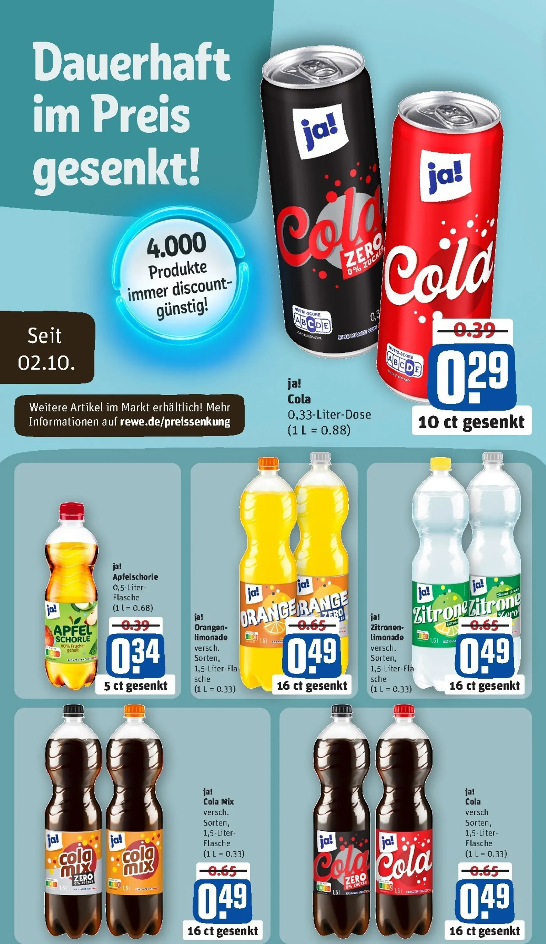 Rewe Prospekt nächste Woche – von Montag 05.10.2026 bis Sonntag 11.10.2026 von 5. Oktober bis 11. Oktober 2026 - Prospekt seite 2