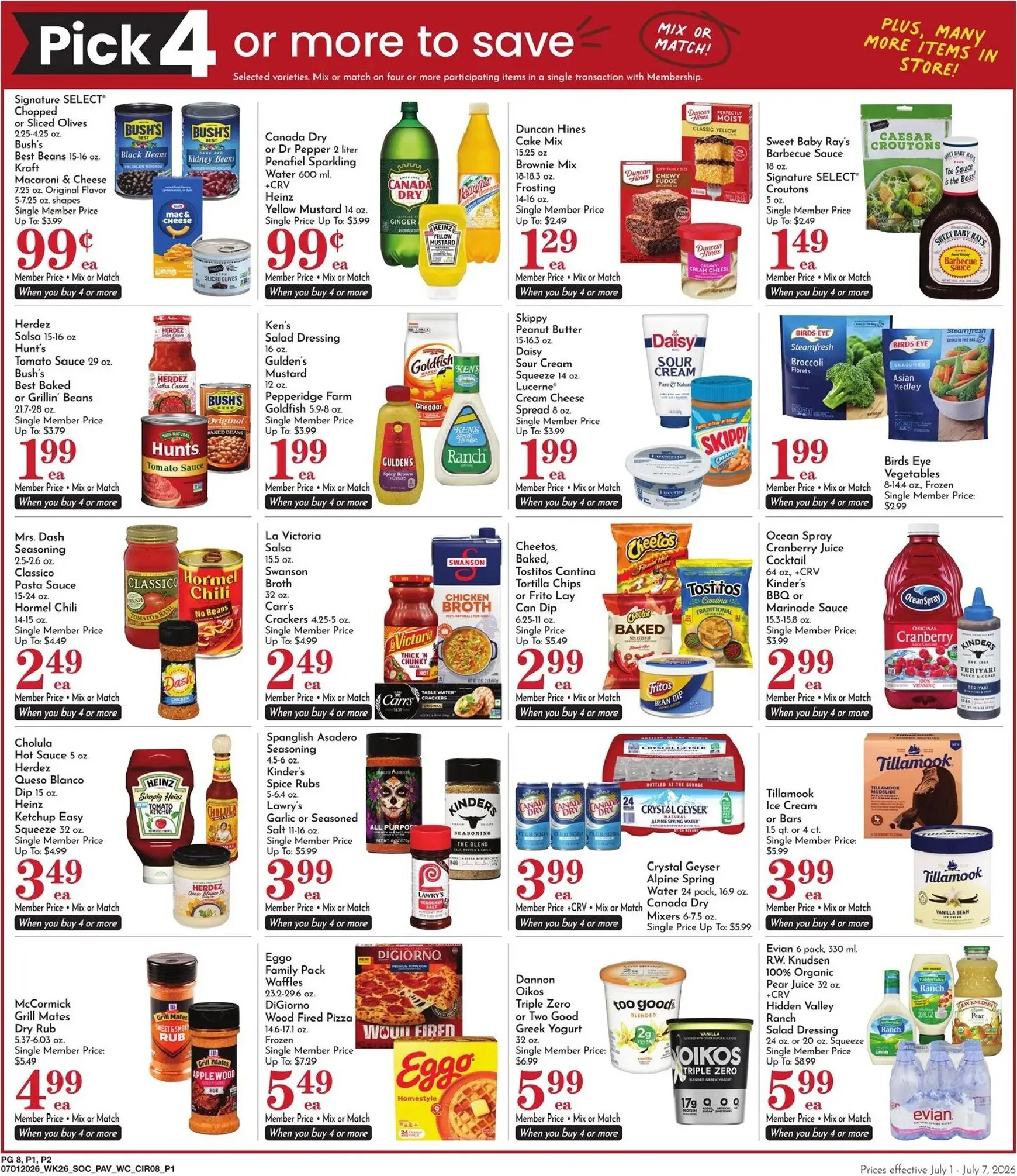 Weekly ad Current Pavilions leaflet valid from Wednesday 07/01/2026 to Tuesday 07/07/2026 from July 1 to July 7 2026 - Page 7