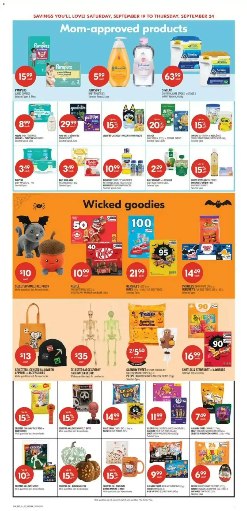 Shoppers Drug Mart flyer week 38 from September 19 to September 24 2026 - flyer page 9