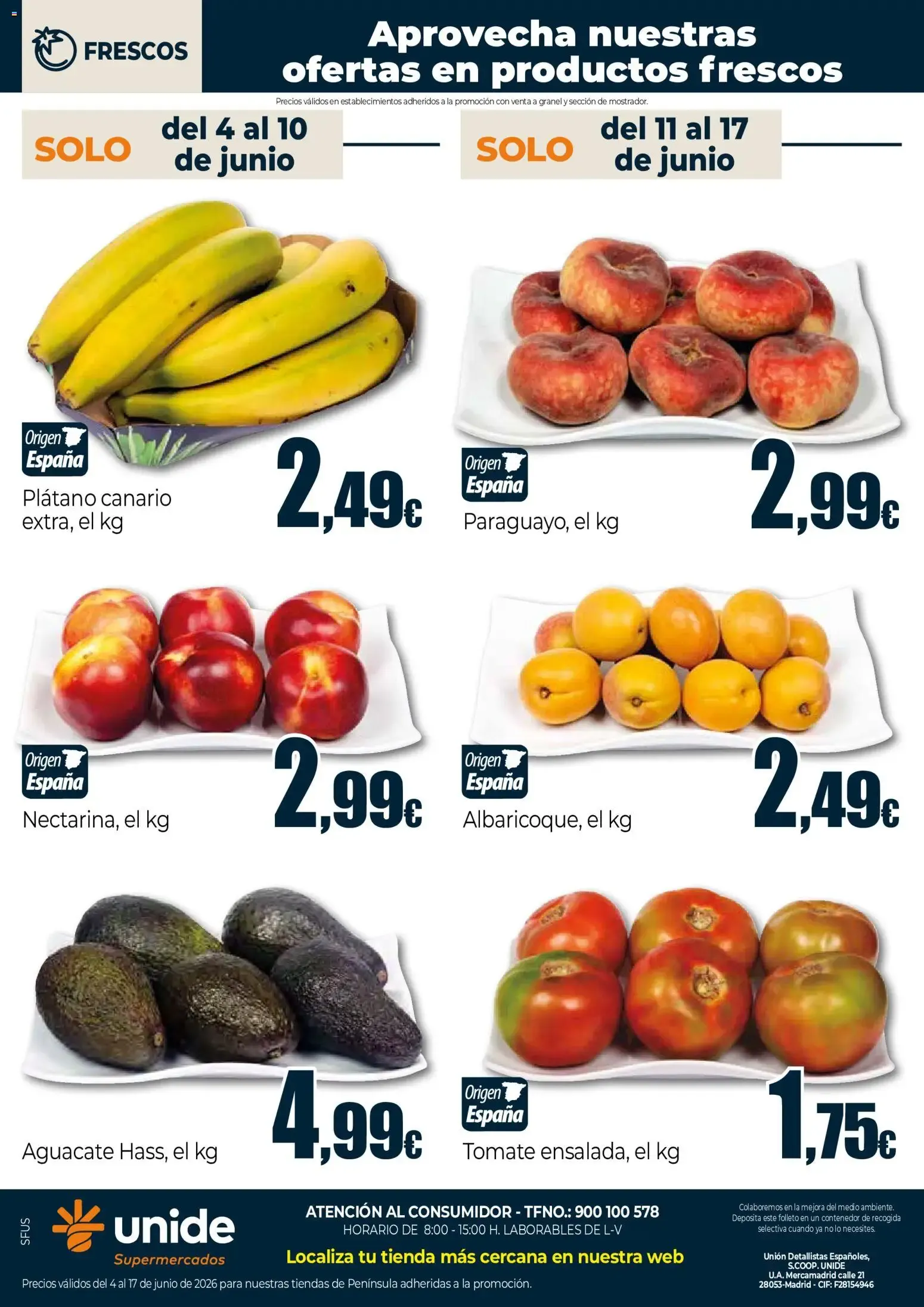 Catálogo de Unide - Tan cerca. Tan Tuyo Supermercados 04/06/2026 - 17/06/2026 4 de junio al 17 de junio 2026 - Página 4