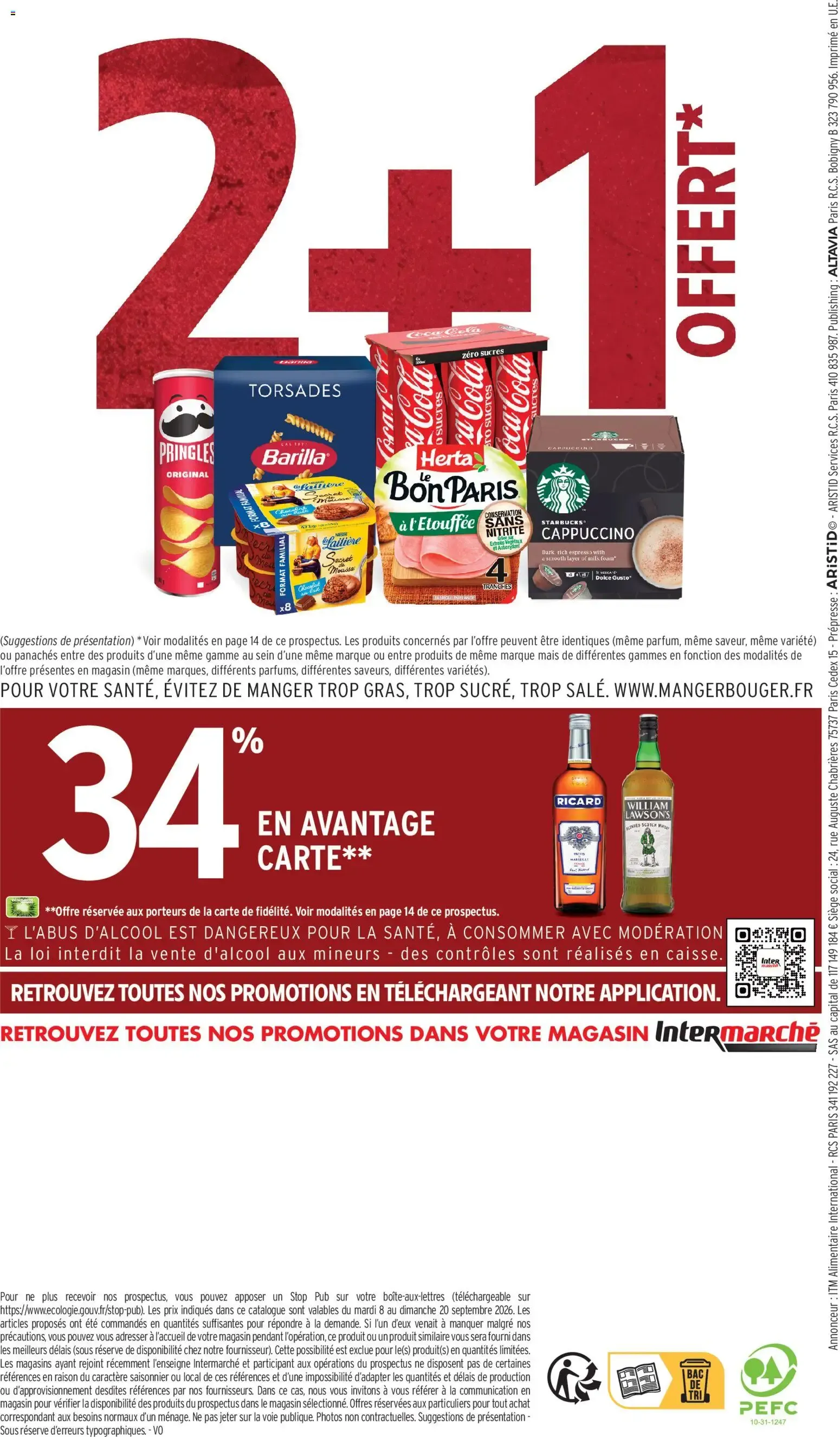 Intermarché - C'est notre anniversaire à partir du 08/09/2026 - promo en ligne du 8 septembre au 20 septembre 2026 - Catalogue page 18