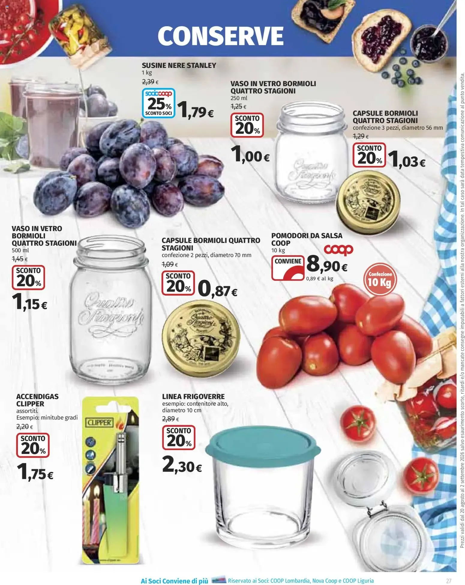 EXTRA OFFERTE - Coop Superstore da 20 agosto a 2 settembre di 2026 - Pagina del volantino 27