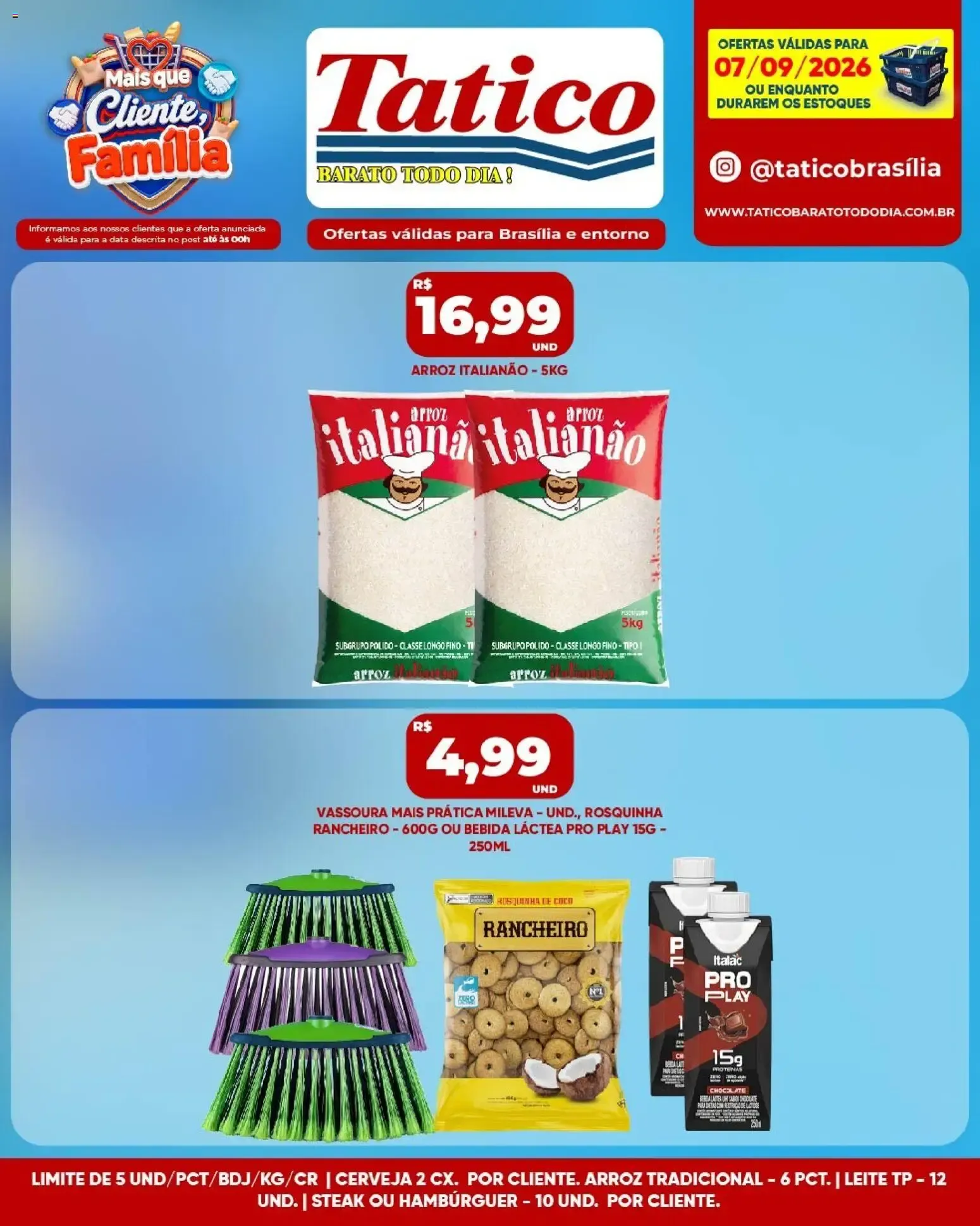 Encarte de Tatico ofertas do Dia de 07/09/2026 | Promoções Online 7 de setembro até 7 de setembro 2026 - Pagina 7