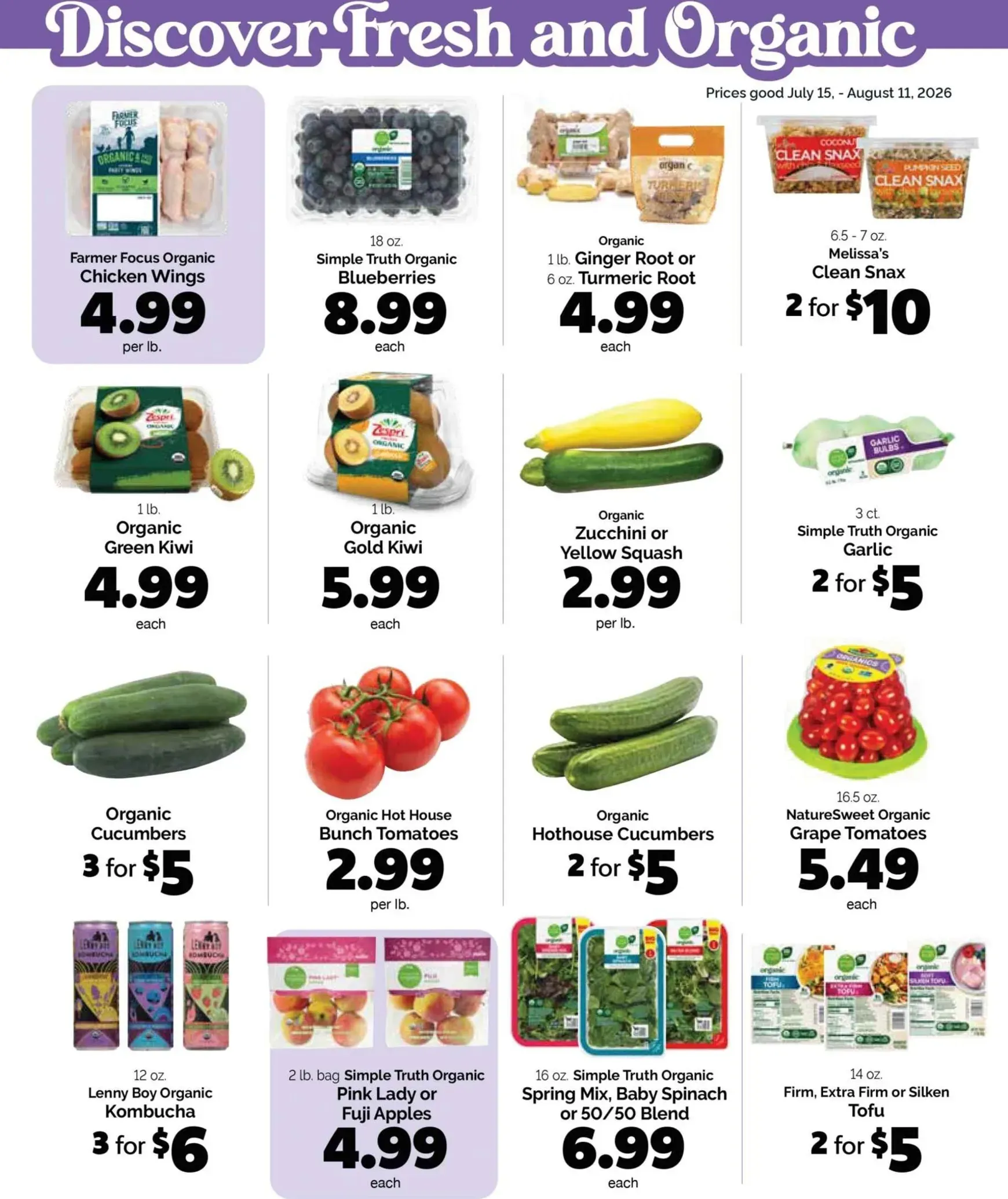 Weekly ad Current Harris Teeter - Discovery leaflet valid from Wednesday 07/15/2026 to Tuesday 08/11/2026 from July 15 to August 11 2026 - Page 11