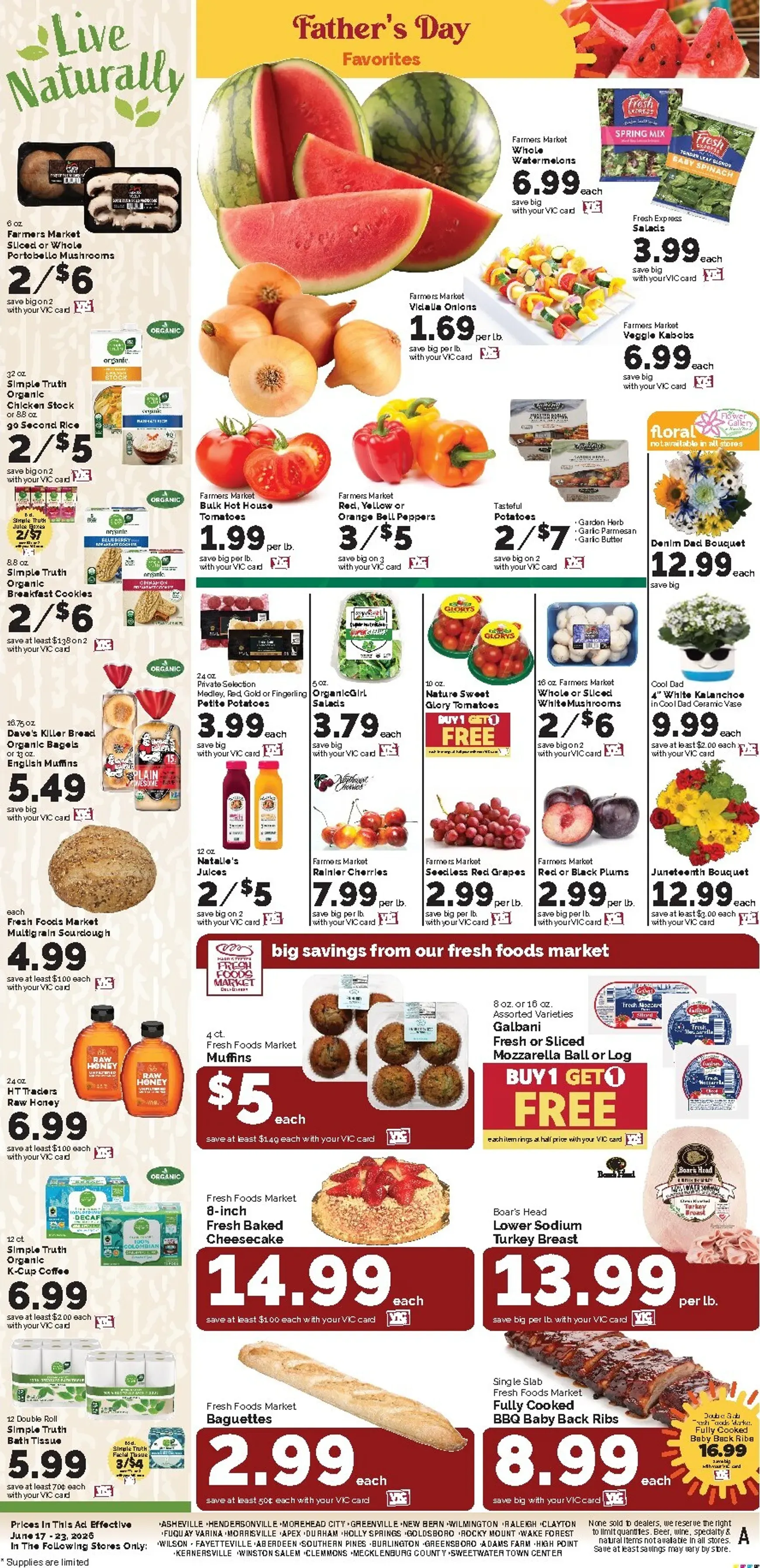 Weekly ad Current Harris Teeter leaflet valid from Wednesday 06/17/2026 to Tuesday 06/23/2026 from June 17 to June 23 2026 - Page 13