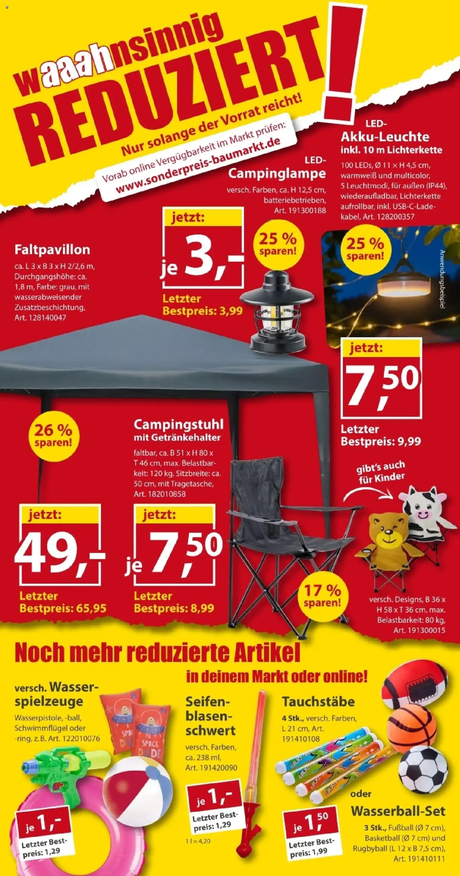 Sonderpreis Baumarkt Prospekt (ab 01.08.2026) zum Blättern von 1. August bis 7. August 2026 - Prospekt seite 8